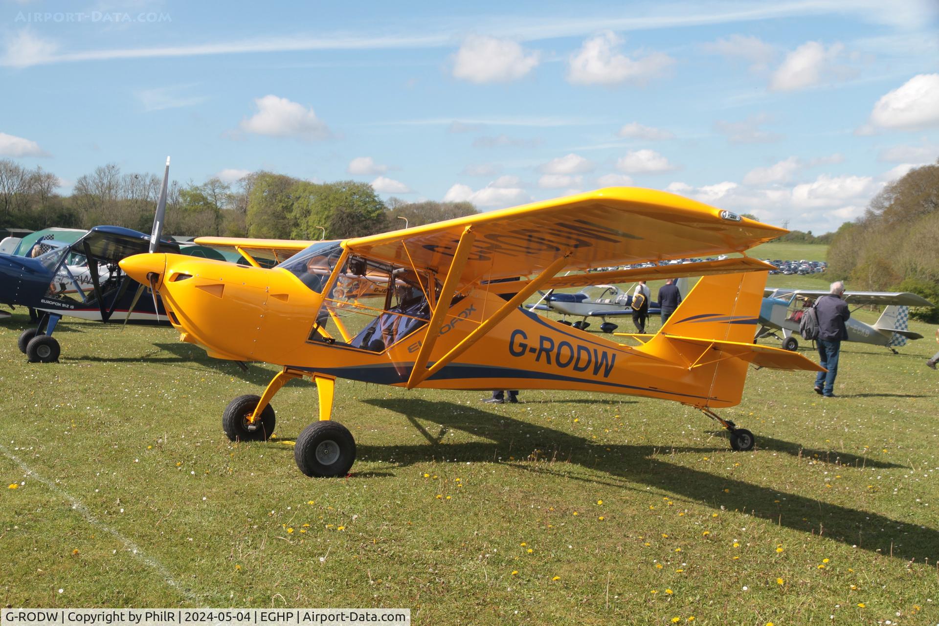 G-RODW, 2021 Ascent Industries EuroFOX 2K C/N 62521, G-RODW 2021 Ascent Industries Eurofox 2K Popham 04.05.24