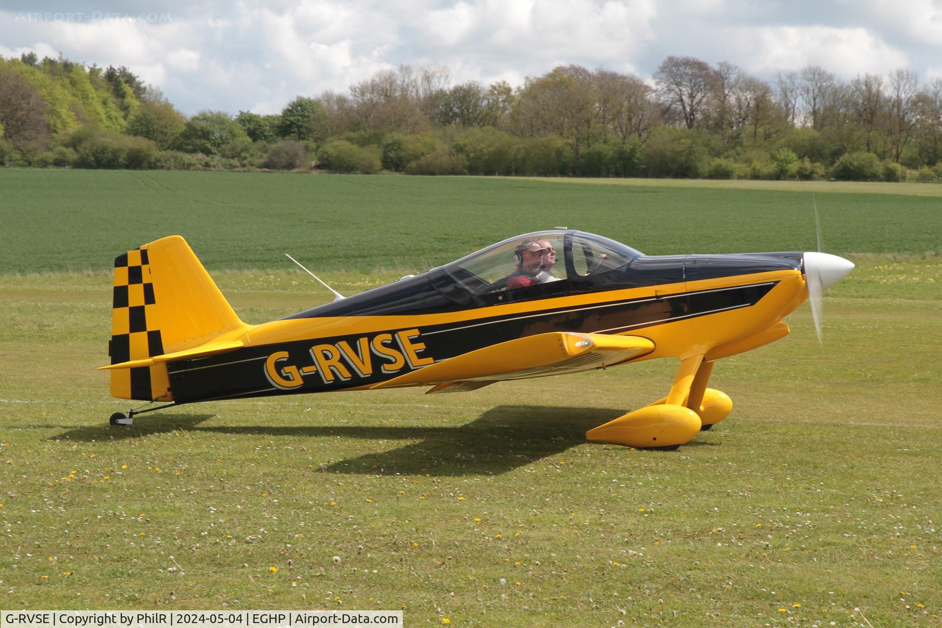 G-RVSE, 1995 Vans RV-6 C/N 23771, G-RVSE 1995 VANS RV-6 Popham 04.05.24 (2)