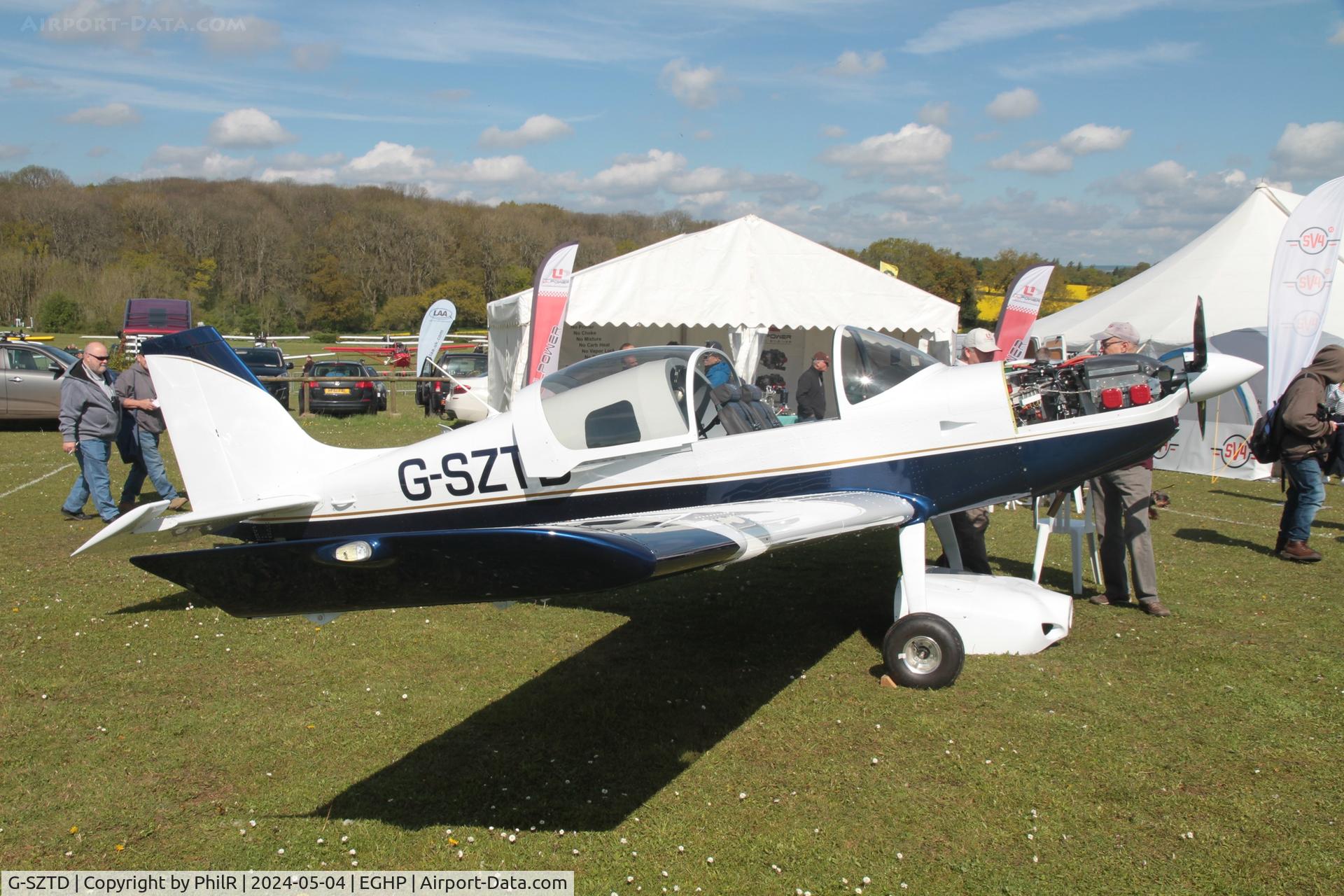 G-SZTD, 2022 The Airplane Factory Sling 2 C/N LAA 399-15646, G-SZTD 2022 Sling 2 Popham 04.05.24