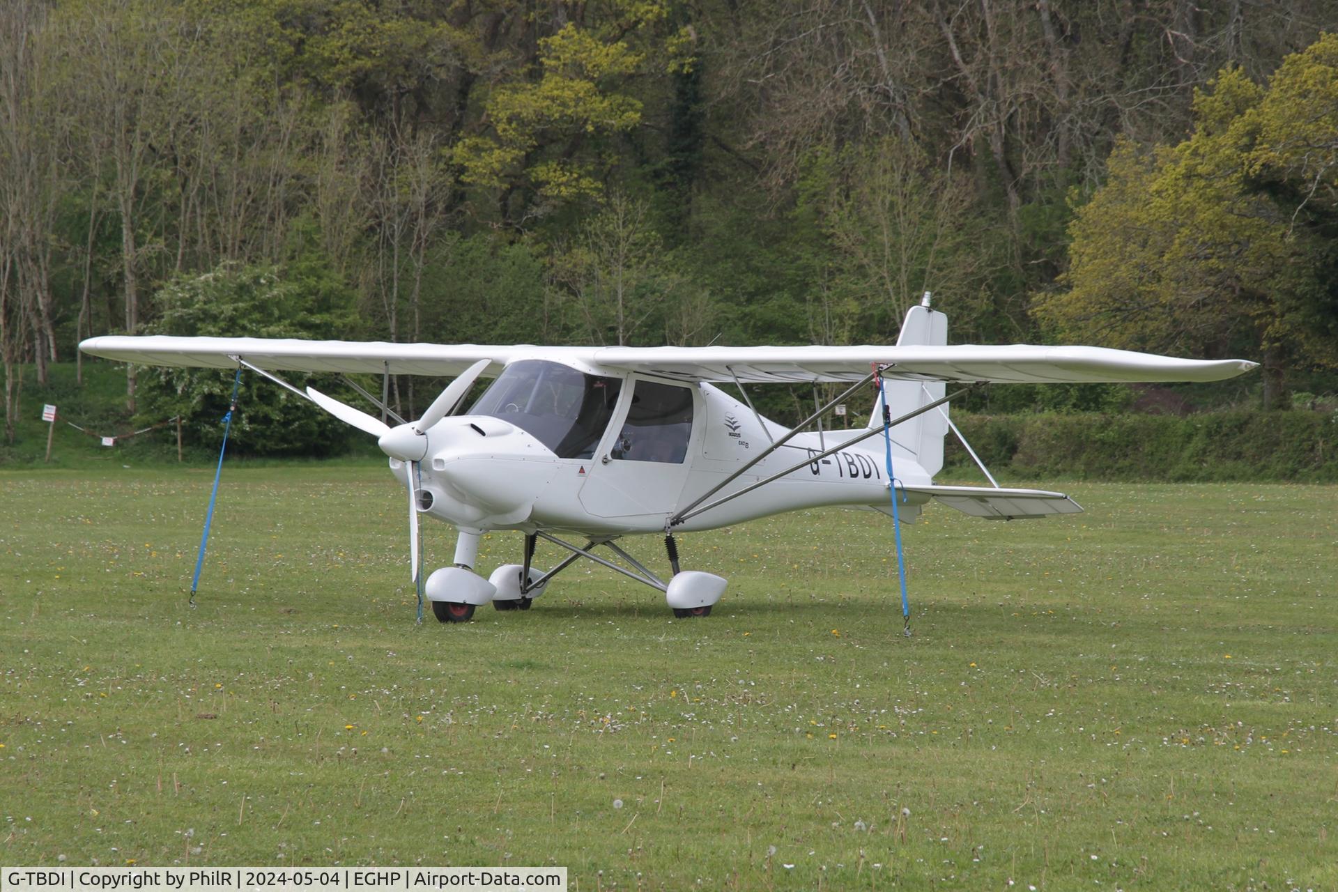 G-TBDI, 2019 Comco Ikarus C42 FB100 Bravo C/N 1910-7579, G-TBDI 2019 The Light Aircraft Co Ltd Ikarus C42 FB100 Bravo Popham 05.05.24