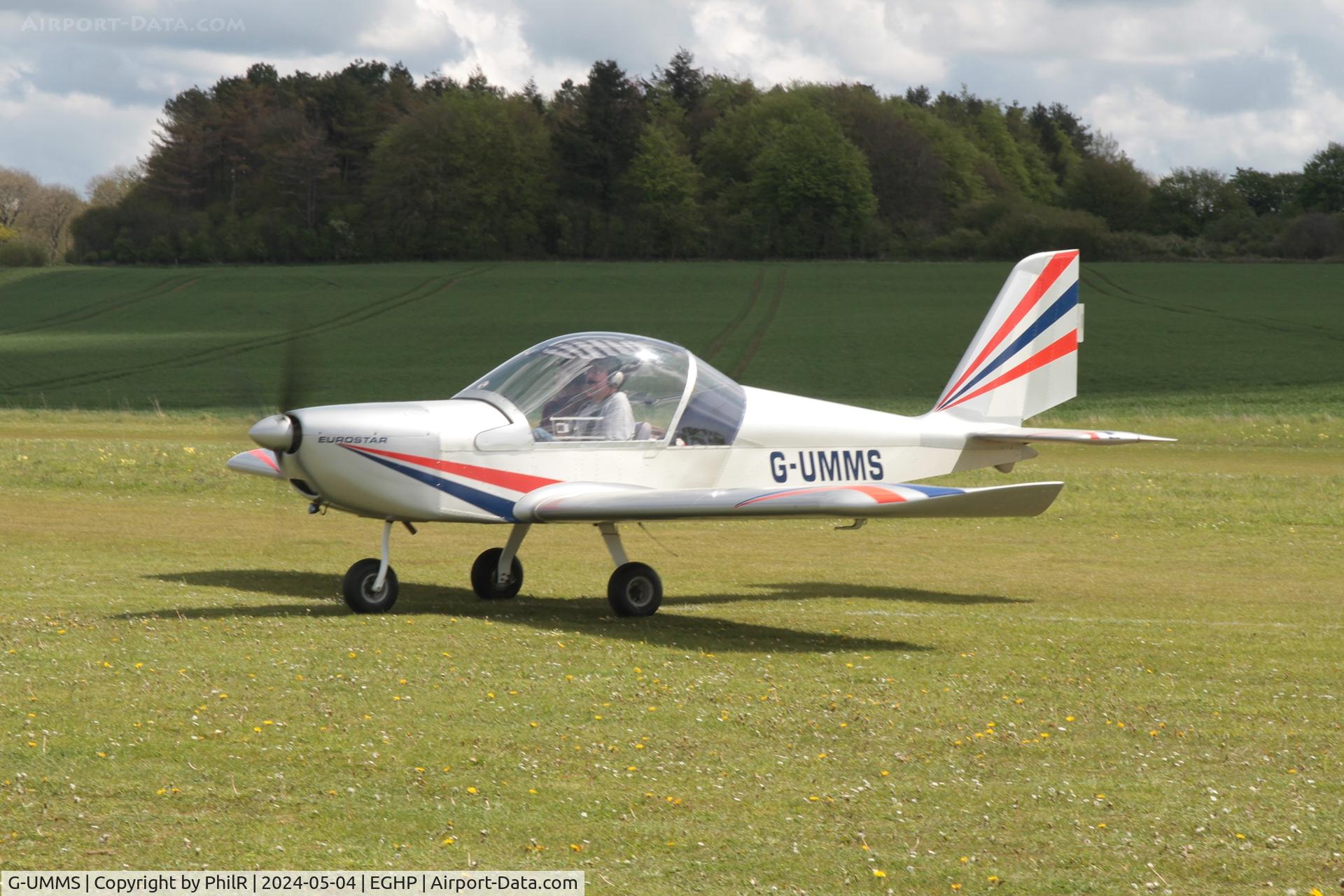 G-UMMS, 2005 Cosmik EV-97 TeamEurostar UK C/N 2316, G-UMMS 2005 Cosmik Aviation EV-97 TeamEurostar UK Popham 04.05.24