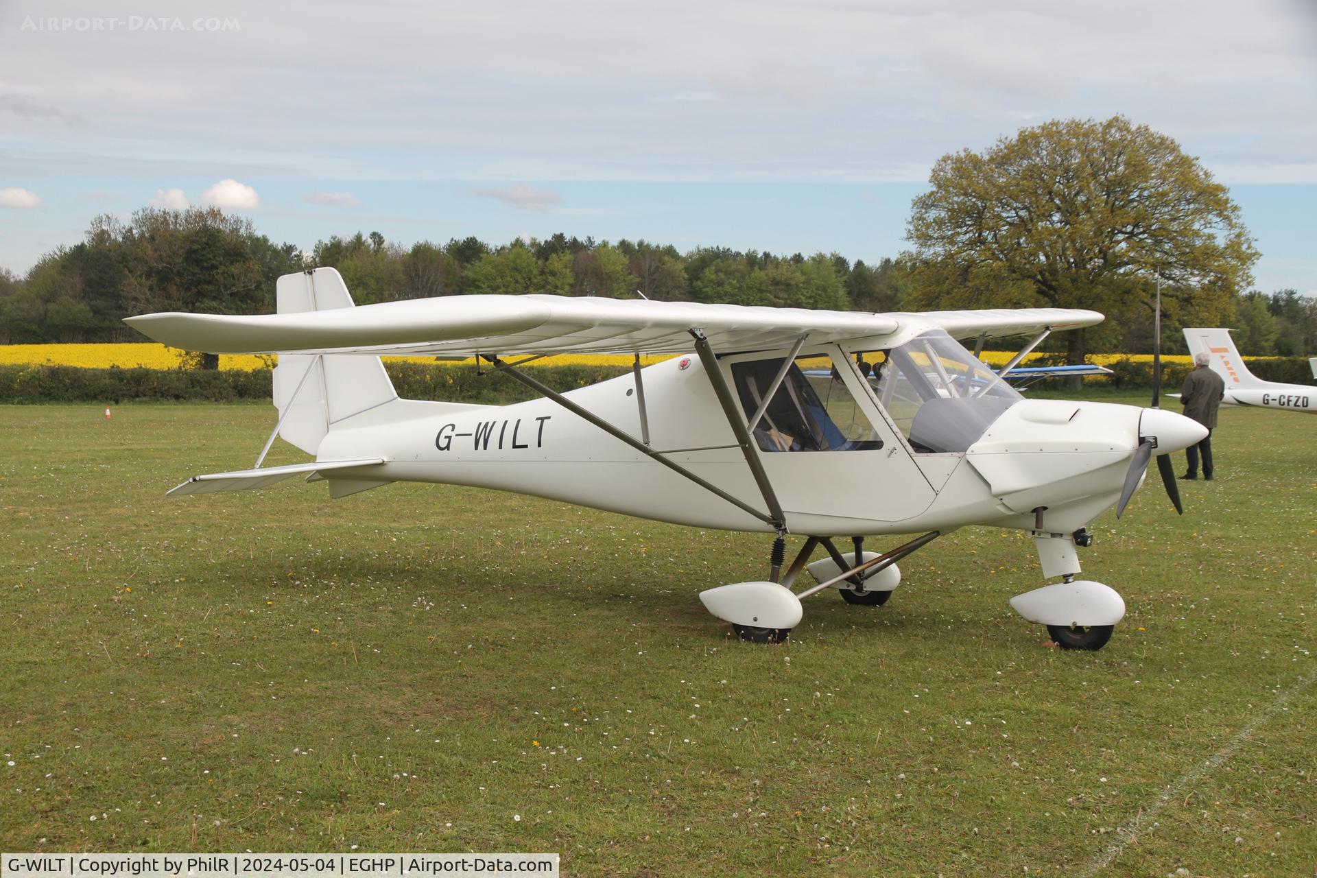 G-WILT, 2005 Comco Ikarus C42 FB100 C/N 0506-6687, G-WILT 2005 Aerosport Ltd Ikarus C42 FB80 Popham 05.05.24
