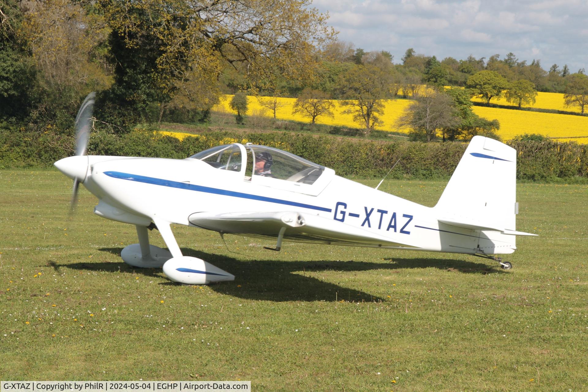 G-XTAZ, 2017 Vans RV-7 C/N 73435, G-XTAZ 2018 VANS RV-7 Popham 04.05.24 (1)