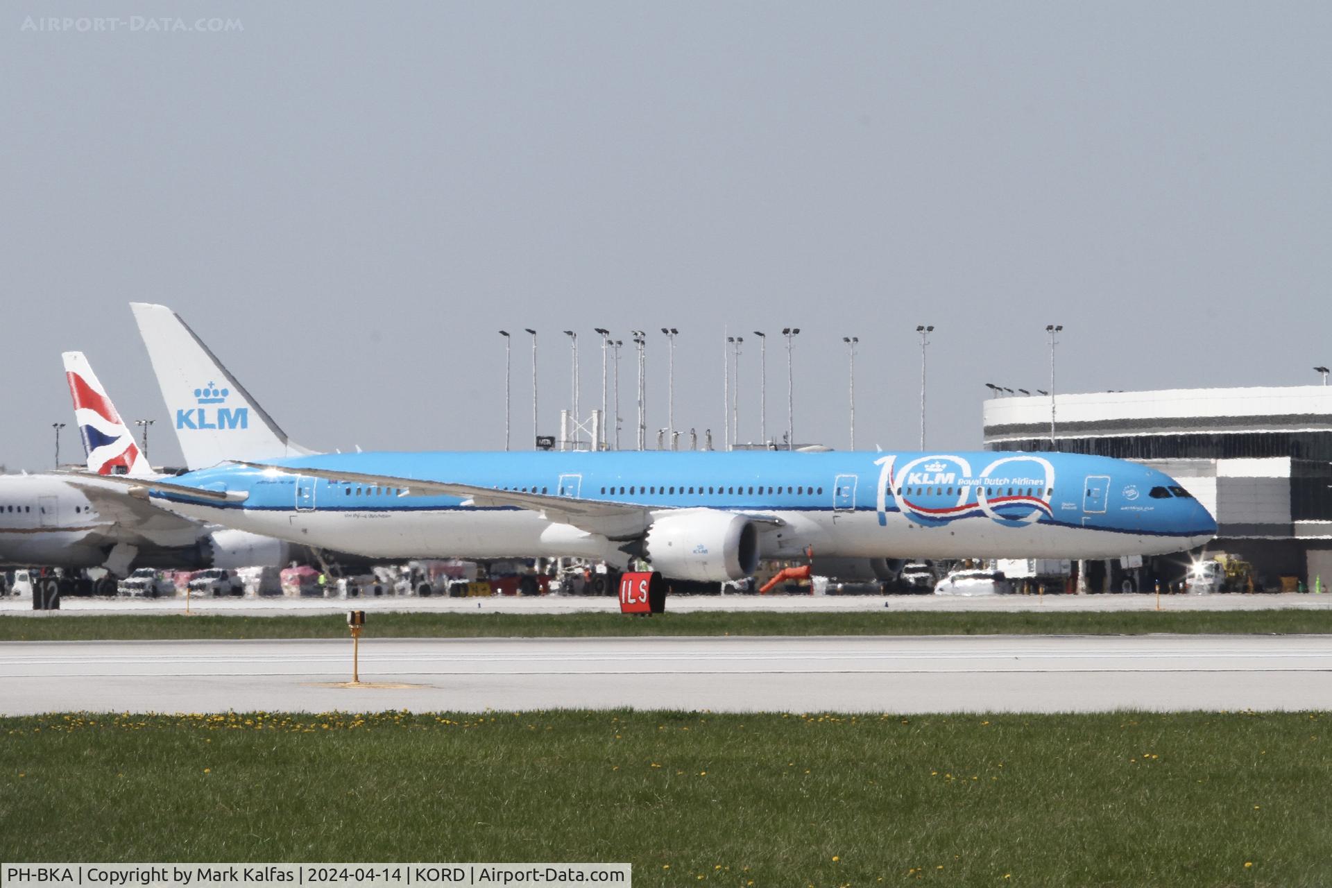 PH-BKA, 2019 Boeing 787-10 Dreamliner C/N 42492, B78X KLM Boeing 787-10 Dreamliner PH-BKA KLM611 EHAM-KORD