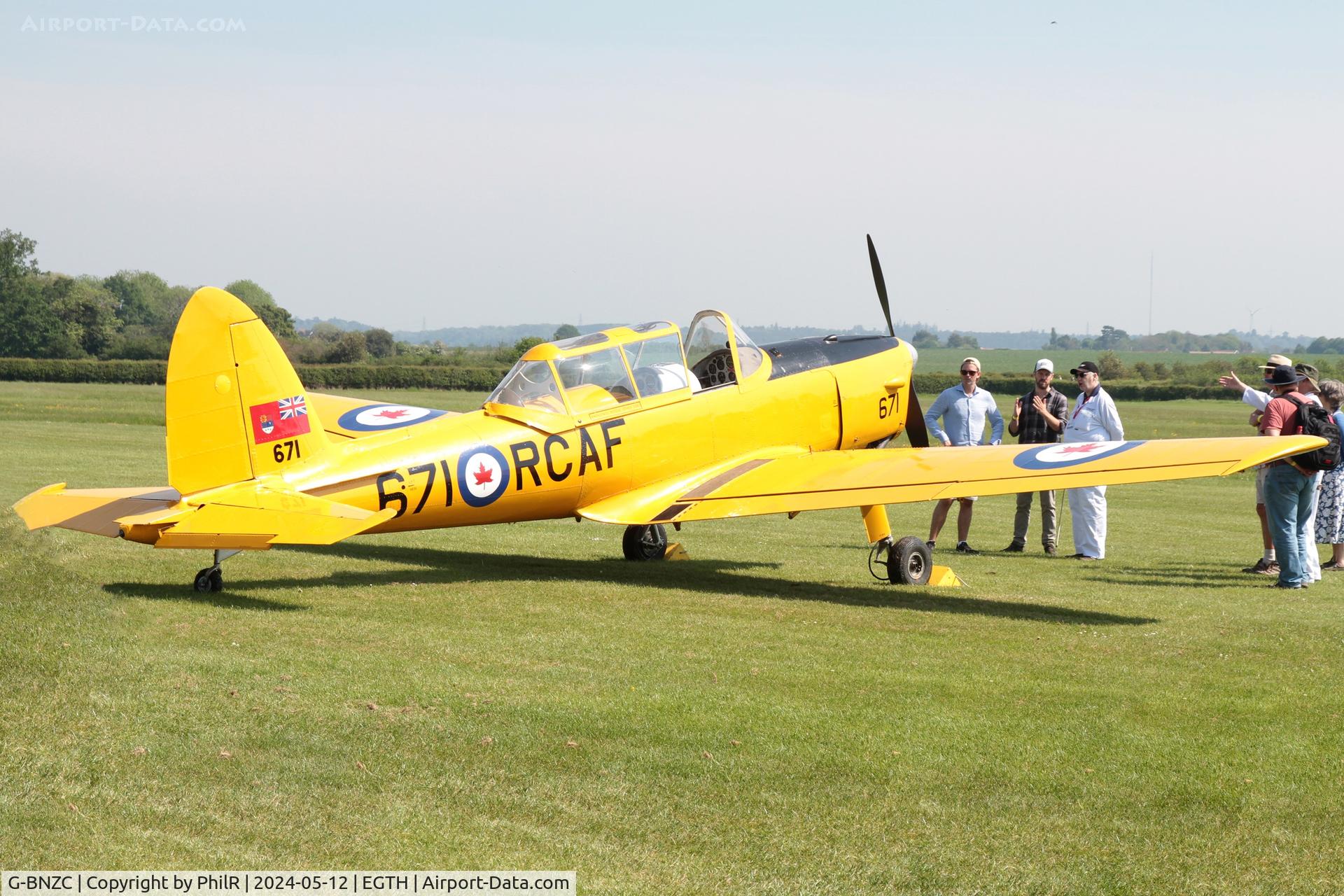 G-BNZC, 1952 De Havilland DHC-1 Chipmunk 22 C/N C1/0778, '671' (WP905, G-BNZC) 1952 DHC-1 Chipmunk 22  Shuttleworth Best of British Airshow 12.05.24