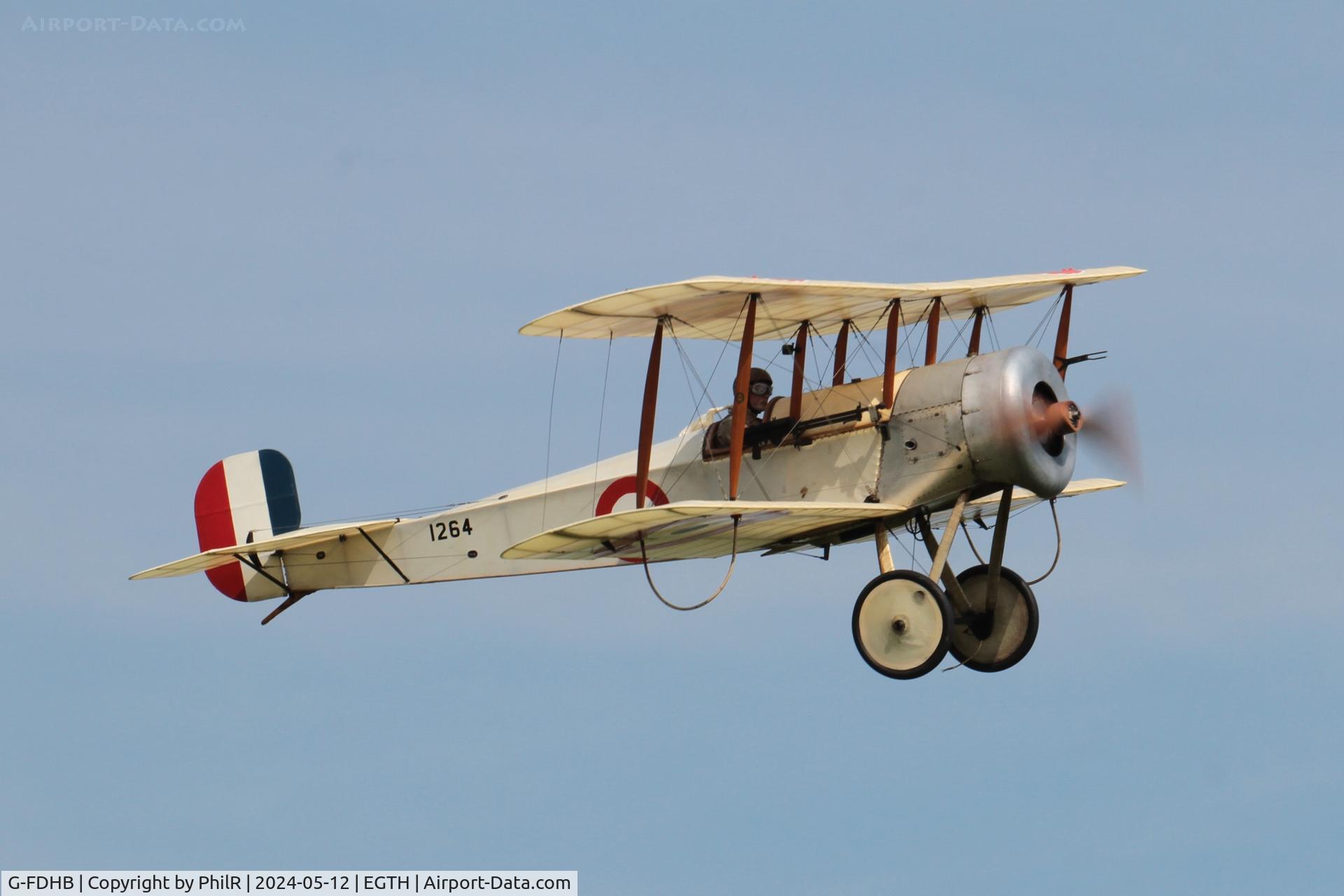 G-FDHB, 2014 Bristol Scout C Replica C/N LAA 353-14755, 1264 (G-FDHB) 2015 Bristol Scout C (replica) Shuttleworth Best of British Airshow 12.05.24 (1)