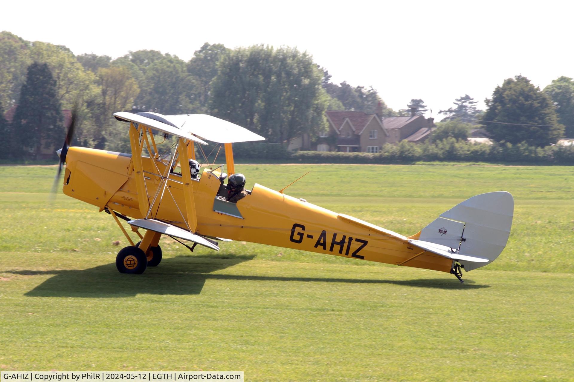G-AHIZ, 1944 De Havilland DH-82A Tiger Moth II C/N 4610, G-AHIZ 1944 DH82A Tiger Moth Shuttleworth Best of British Airshow 12.05.24 (2)