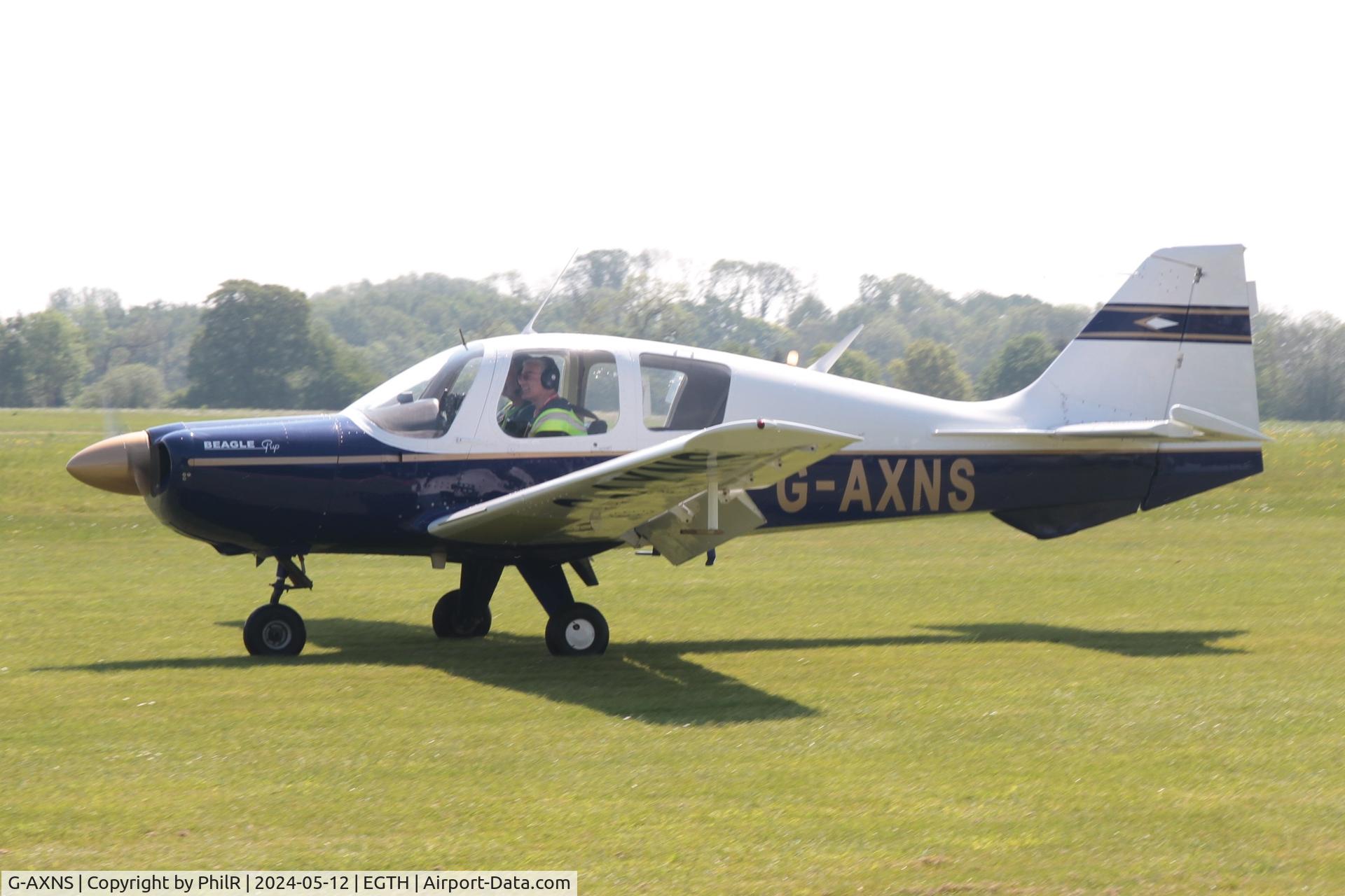 G-AXNS, 1969 Beagle B-121 Pup Series 2 (Pup 150) C/N B121-110, G-AXNS 1969 Beagle B121 Series 2 Pup Shuttleworth Best of British Airshow 12.05.24 (2)