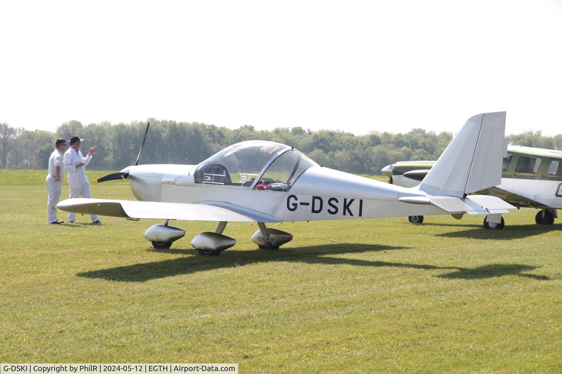 G-DSKI, 2005 Aerotechnik EV-97 Eurostar C/N PFA 315-14088, G-DSKI 2005 Aerotechnik EV-97 Eurostar Shuttleworth Best of British Airshow 12.05.24