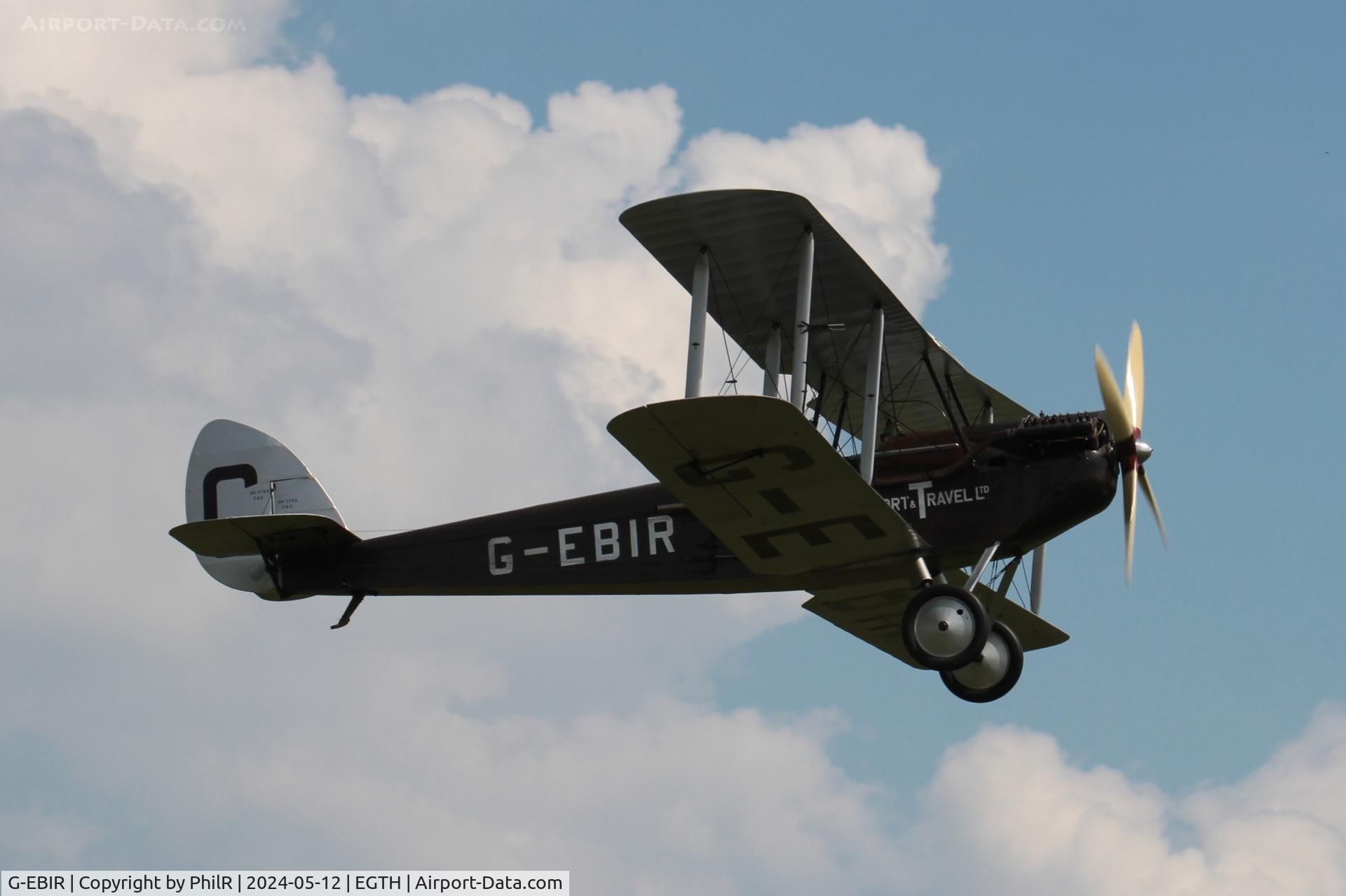 G-EBIR, 1924 De Havilland DH.51Moth C/N 102, G-EBIR 1924 DH51 Shuttleworth Best of British Airshow 12.05.24 (4)