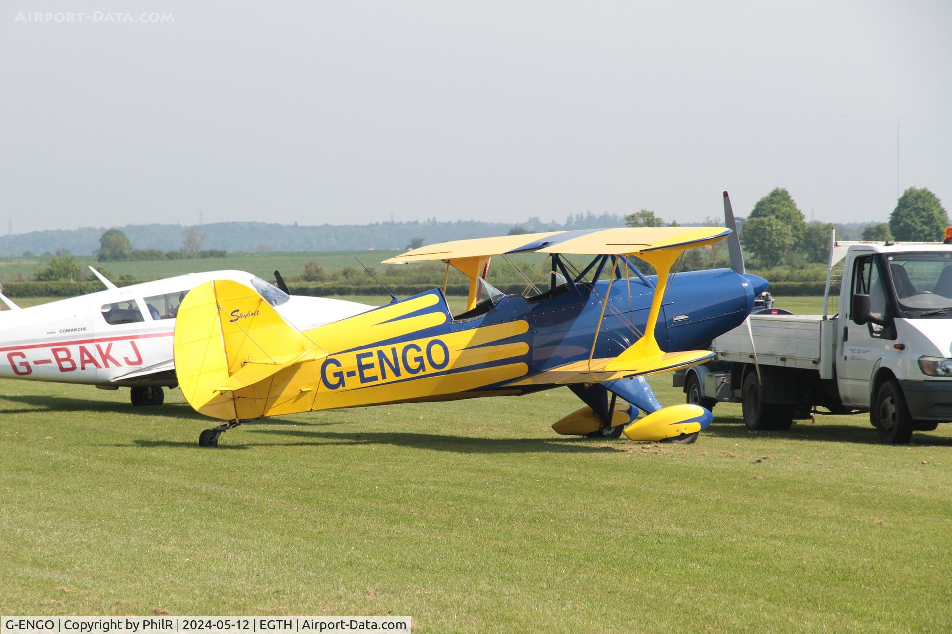 G-ENGO, 2005 Steen Skybolt C/N PFA 064-13429, G-ENGO 2007 Steen Skybolt Shuttleworth Best of British Airshow 12.05.24