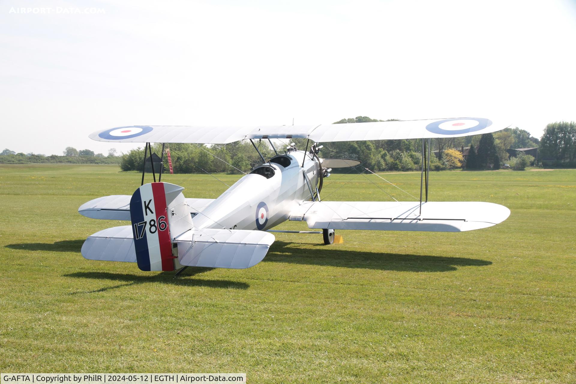 G-AFTA, 1931 Hawker Tomtit Mk1 C/N 30380, K1786 (G-AFTA) 1931 Hawker Tomtit Old Warden 14.02.24 (1)