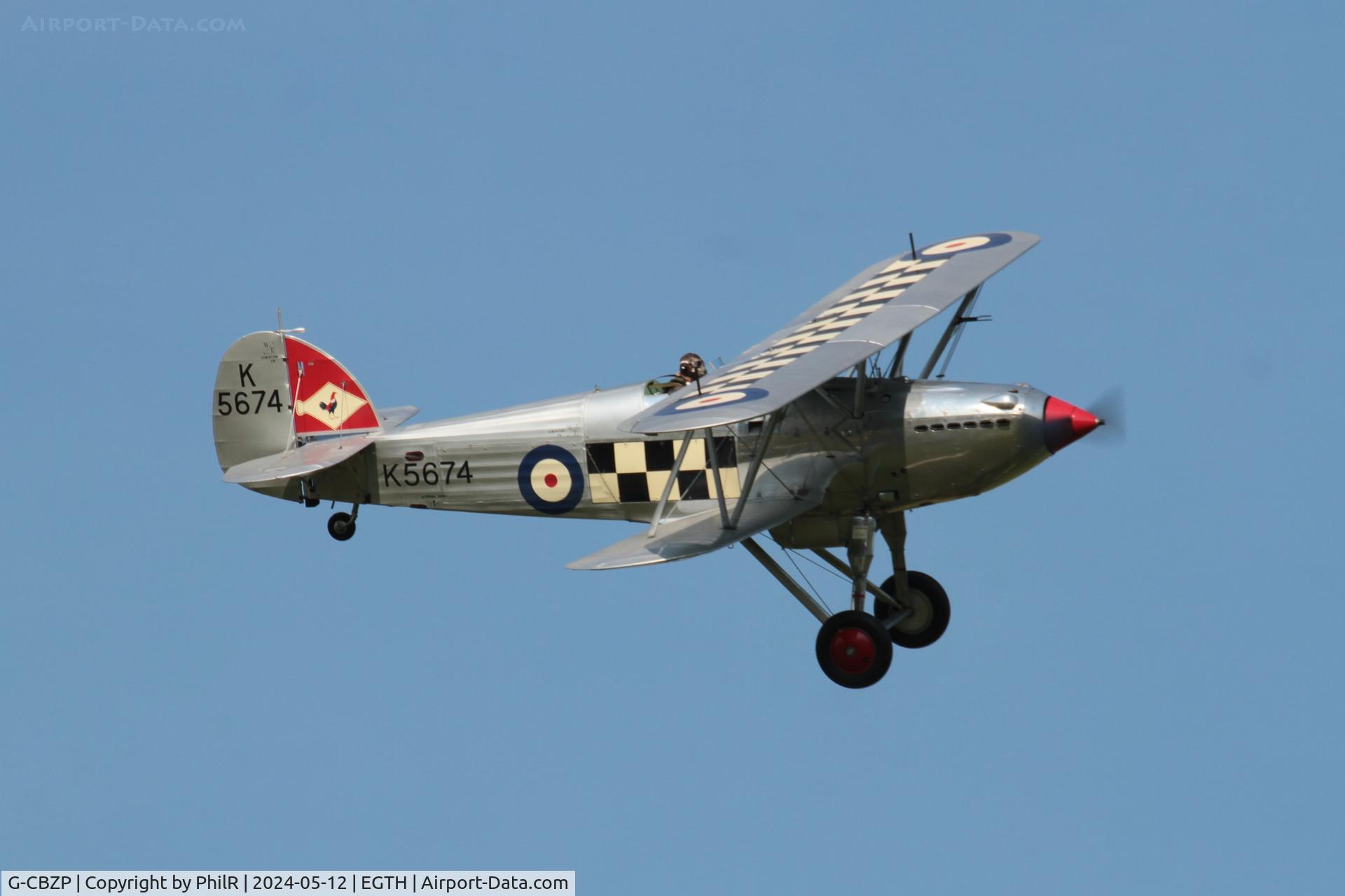 G-CBZP, 1935 Hawker Fury 1 C/N 41H-67550, K5674 (G-CBZP) 1935 Hawker Fury I Shuttleworth Best of British Airshow 12.05.24 (4)