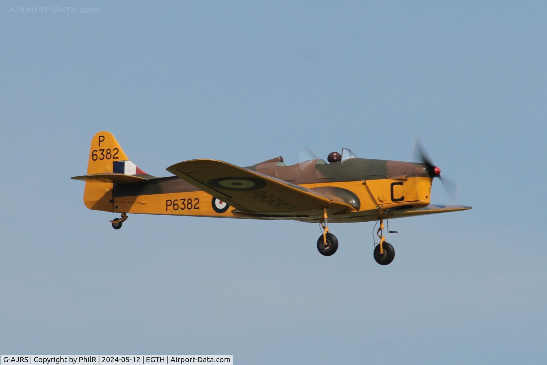 G-AJRS, 1939 Miles M14A Magister C/N 1750, P6382 (G-AJRS) 1939 Miles M.14A Magister Shuttleworth Best of British Airshow 12.05.24 (1)