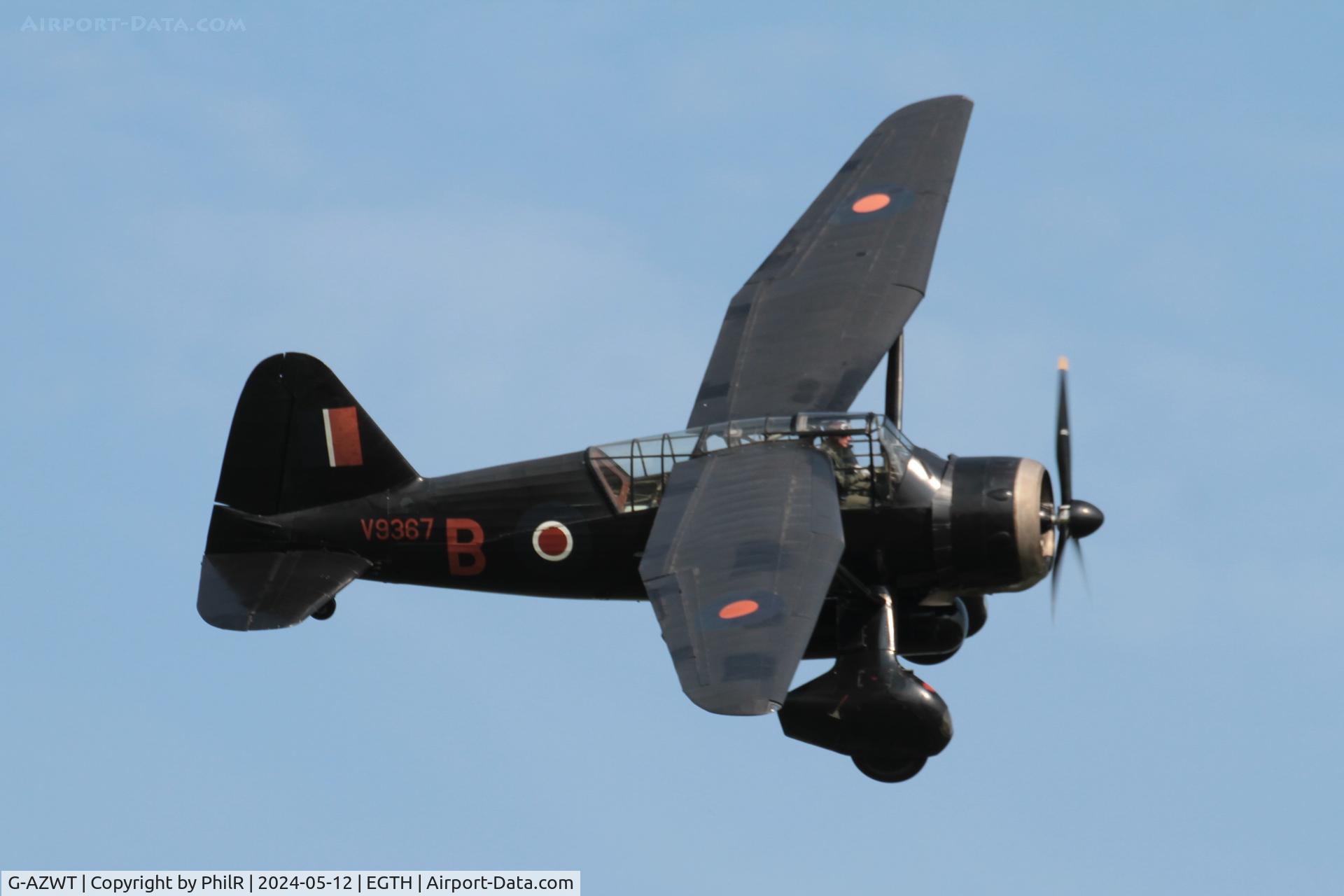 G-AZWT, 1938 Westland Lysander IIIA C/N Y1536, 'V9367' (V9552. 2355 RCAF, G-AZWT) 1942 Westland Lysander lllA Shuttleworth Best of British Airshow 12.05.24 (2)