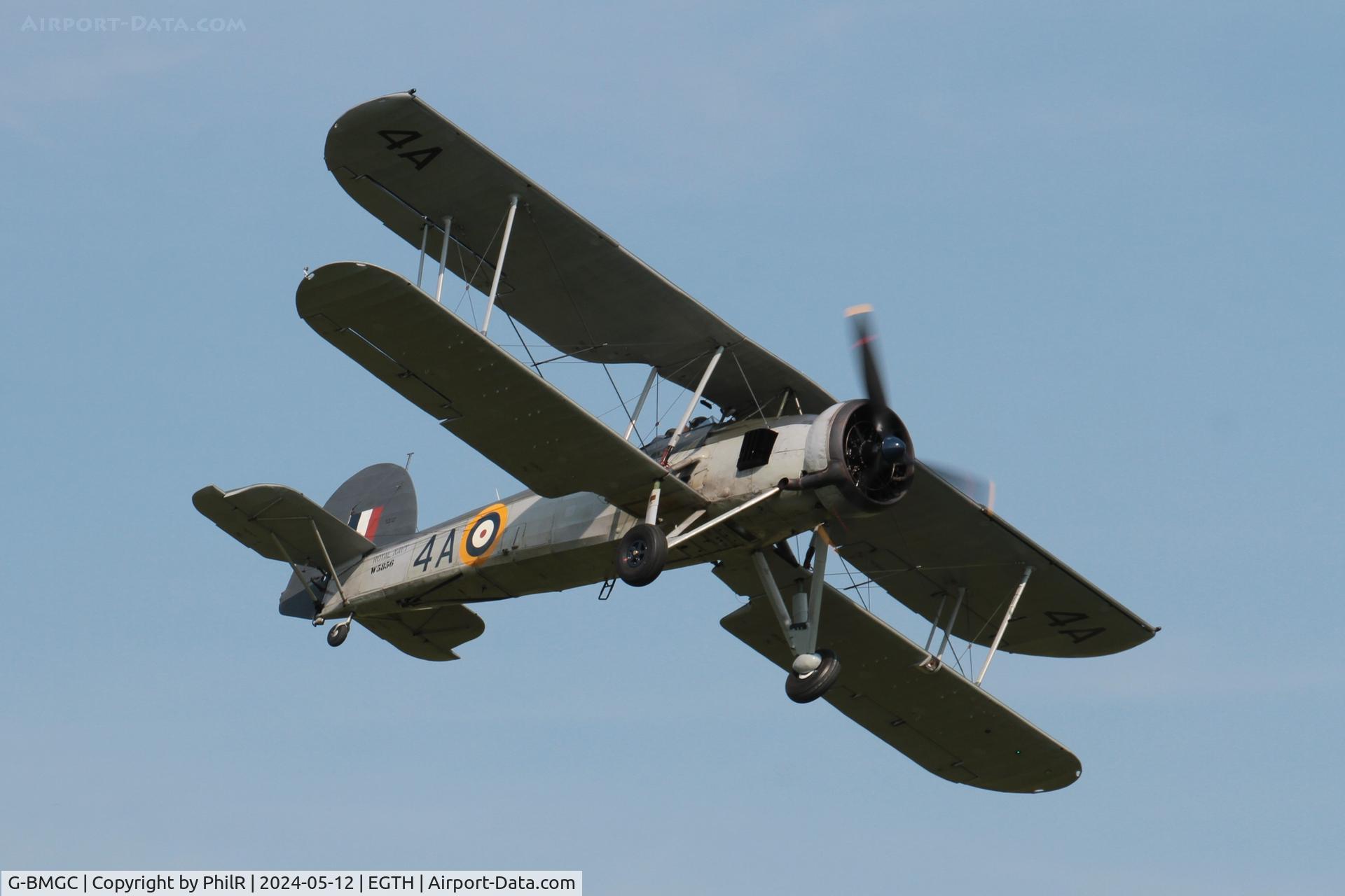 G-BMGC, 1941 Fairey Swordfish 1 C/N B3593, W5856 (G-BMGC) 1941 Fairey Swordfish l Fly Navy Heritage Trust Shuttleworth Best of British Airshow 12.05.24 (10)