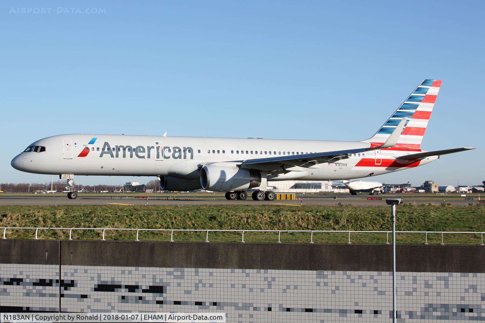 N183AN, 1999 Boeing 757-223 C/N 29593, at spl