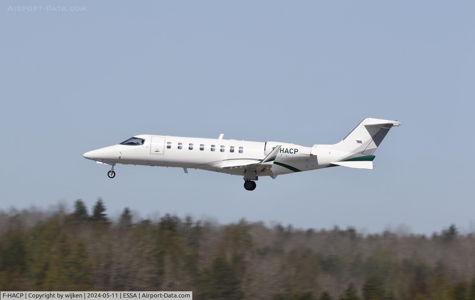 F-HACP, 2005 Learjet 45 C/N 45-287, RWY 26
