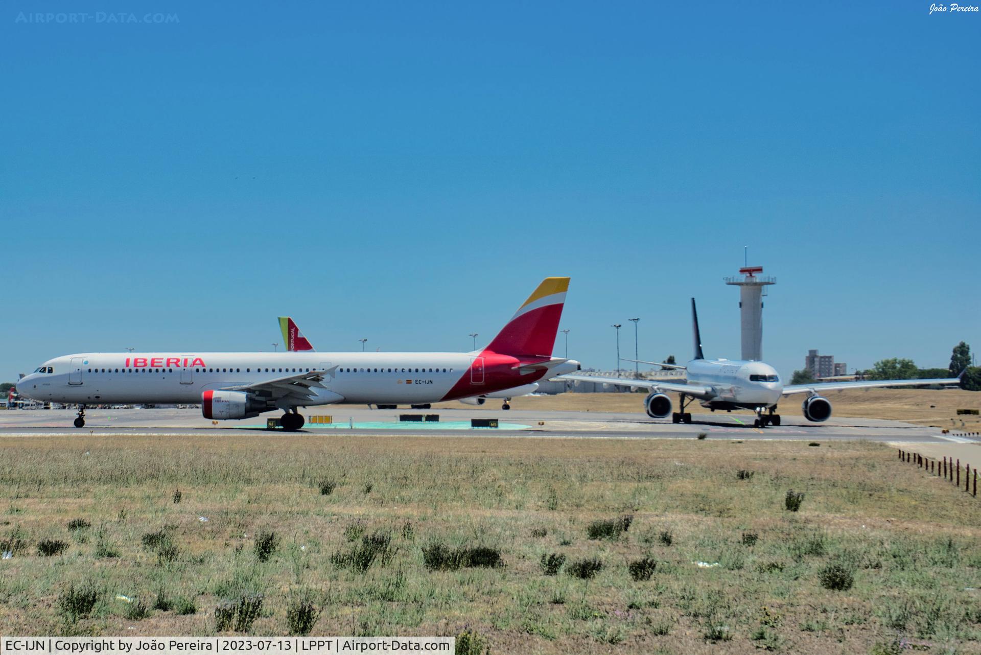 EC-IJN, 2002 Airbus A321-211 C/N 1836, Ibera A321 at LPPT