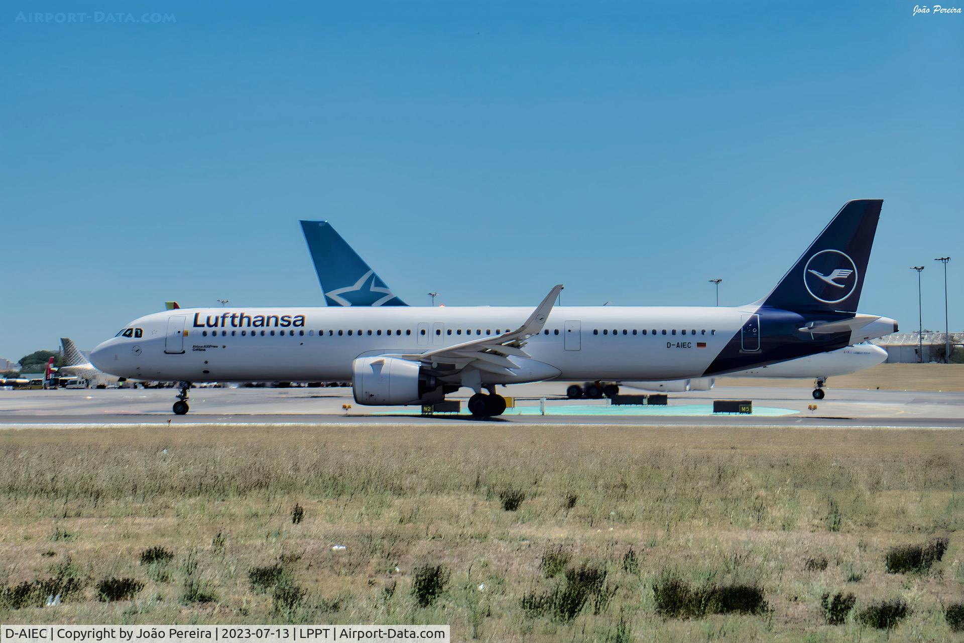 D-AIEC, 2019 Airbus A321-271NX C/N 8814, Lufthansa A321NX at LPPT