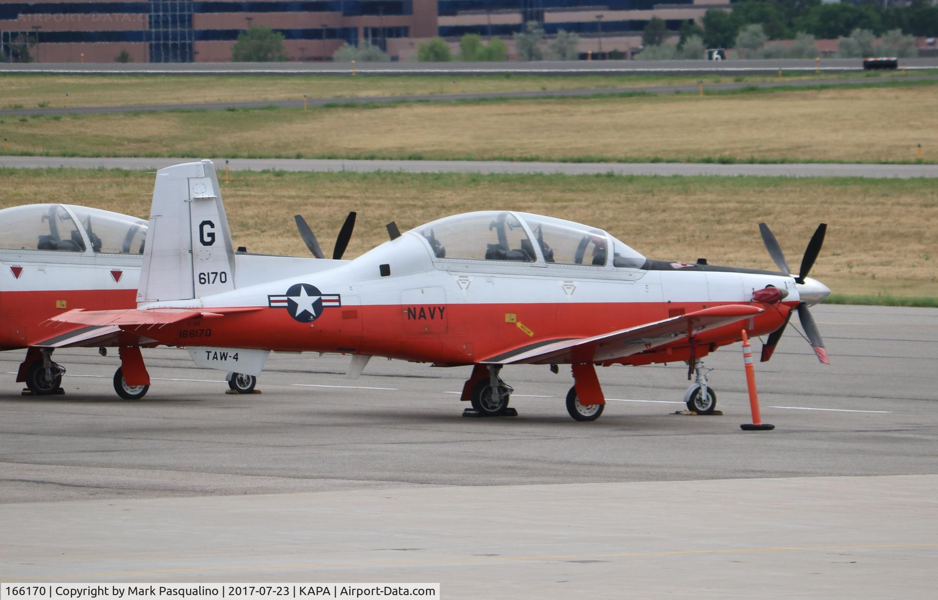166170, 2001 Raytheon Beech T-6A Texan II C/N E-170, Beech T-6A Texan II