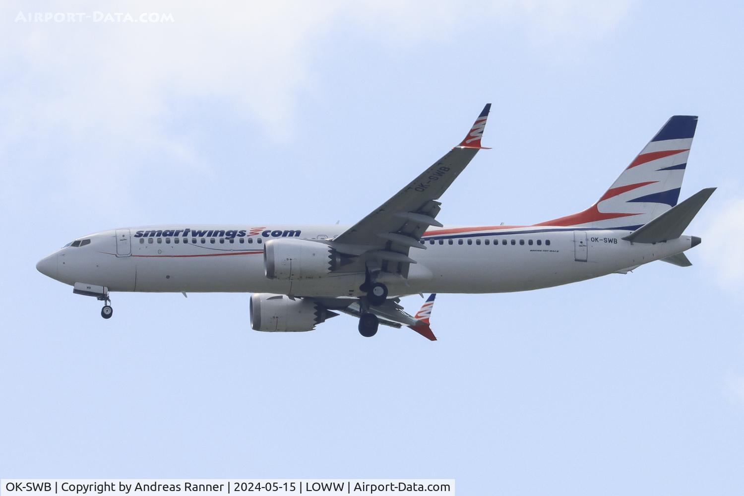 OK-SWB, 2018 Boeing 737-8 MAX C/N 43556, SmartWings Boeing 737-8 MAX