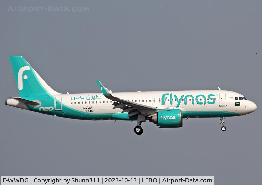 F-WWDG, 2023 Airbus A320-251N C/N 11746, C/n 11746 - To be HZ-NS73
