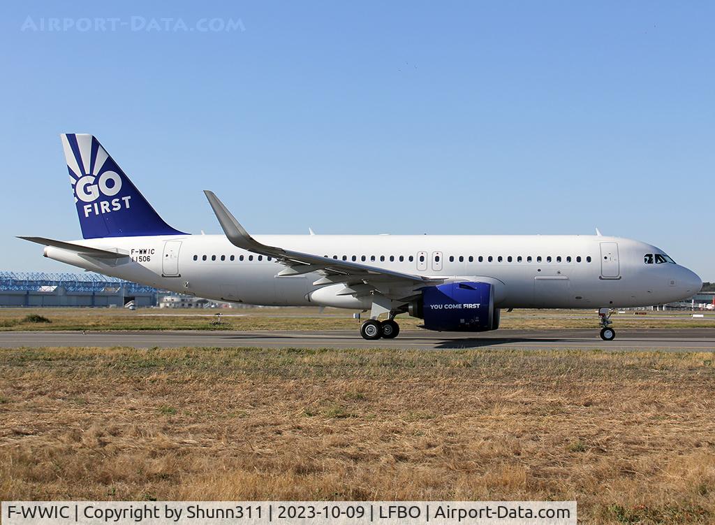 F-WWIC, 2023 Airbus A320-271N C/N 11506, C/n 11506 - VT-WDK Go First ntu - To be TC-LBA for Anadolu Jet