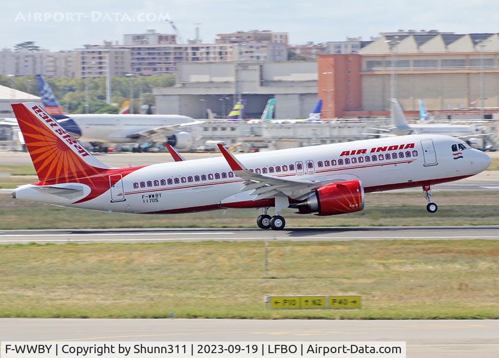 F-WWBY, 2023 Airbus A320-251N C/N 11705, C/n 11705 - To be VT-RTF