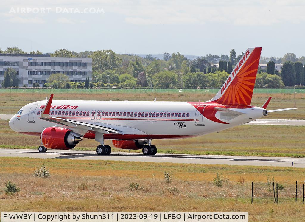 F-WWBY, 2023 Airbus A320-251N C/N 11705, C/n 11705 - To be VT-RTF