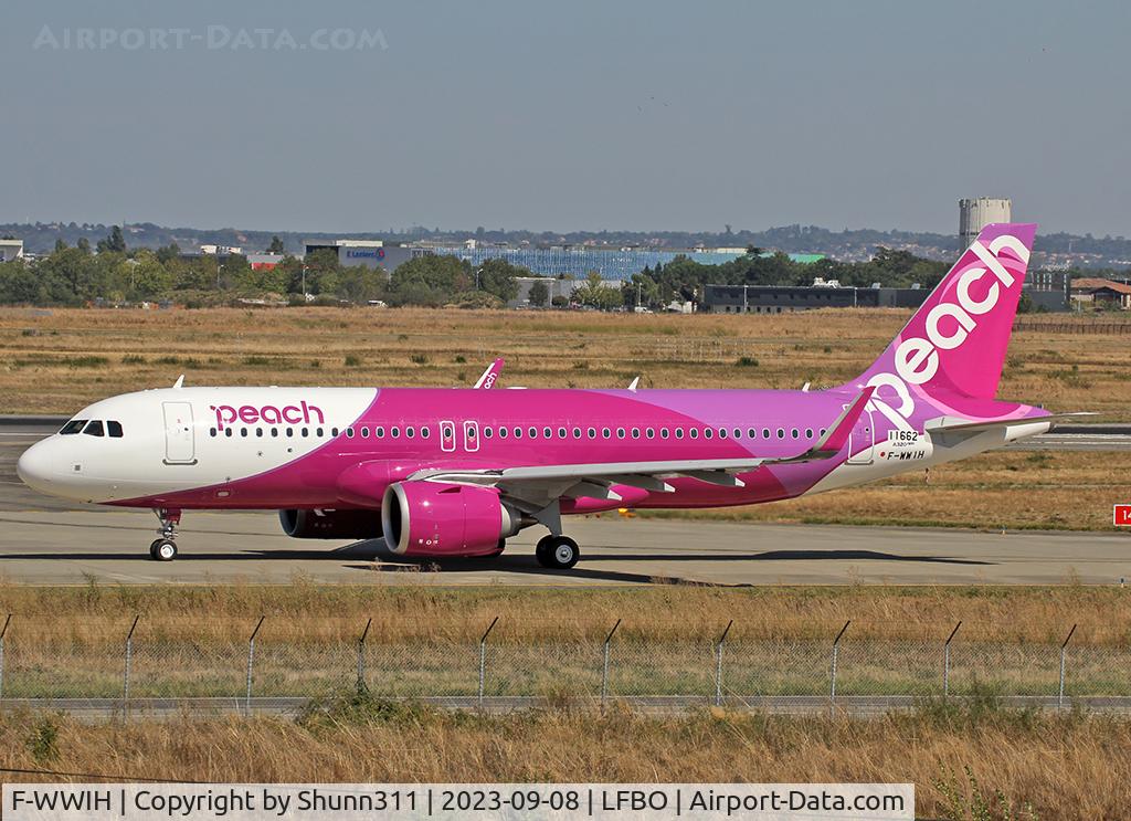 F-WWIH, 2023 Airbus A320-251N C/N 11662, C/n 11662 - To be JA215P