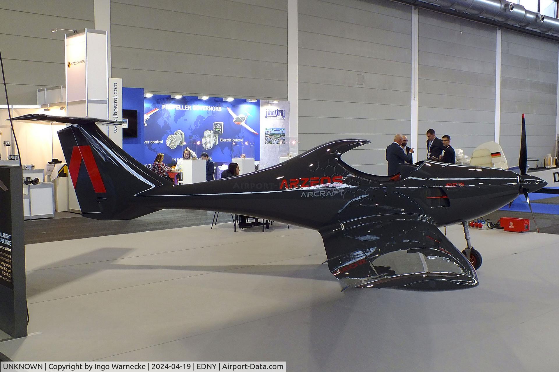 UNKNOWN, 2024 Arzeos Aircraft Arzeos LSA C/N 01, Arzeos Aircraft Arzeos LSA first prototype (minus canopy) at the AERO 2024, Friedrichshafen