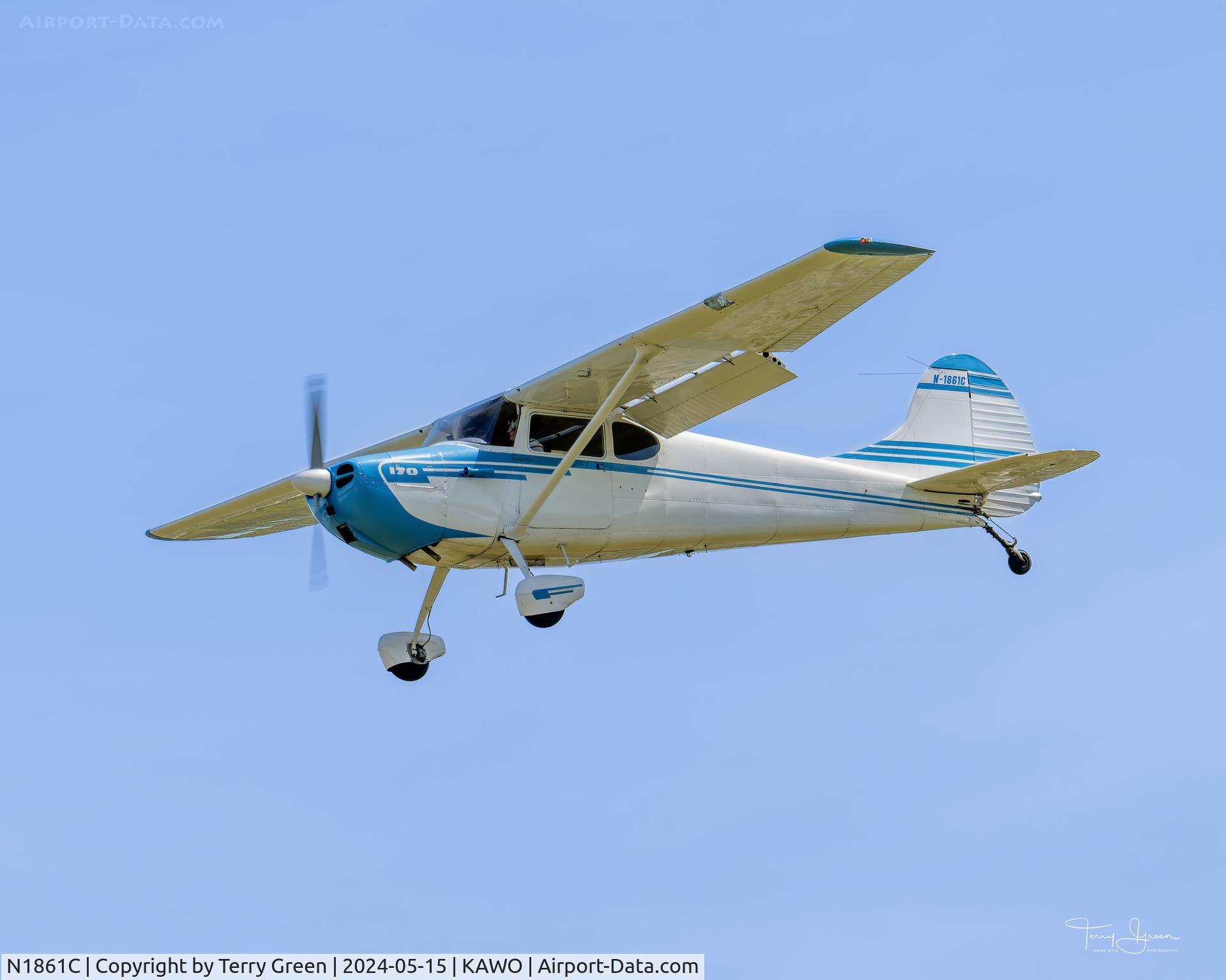 N1861C, 1953 Cessna 170B C/N 26005, KAWO