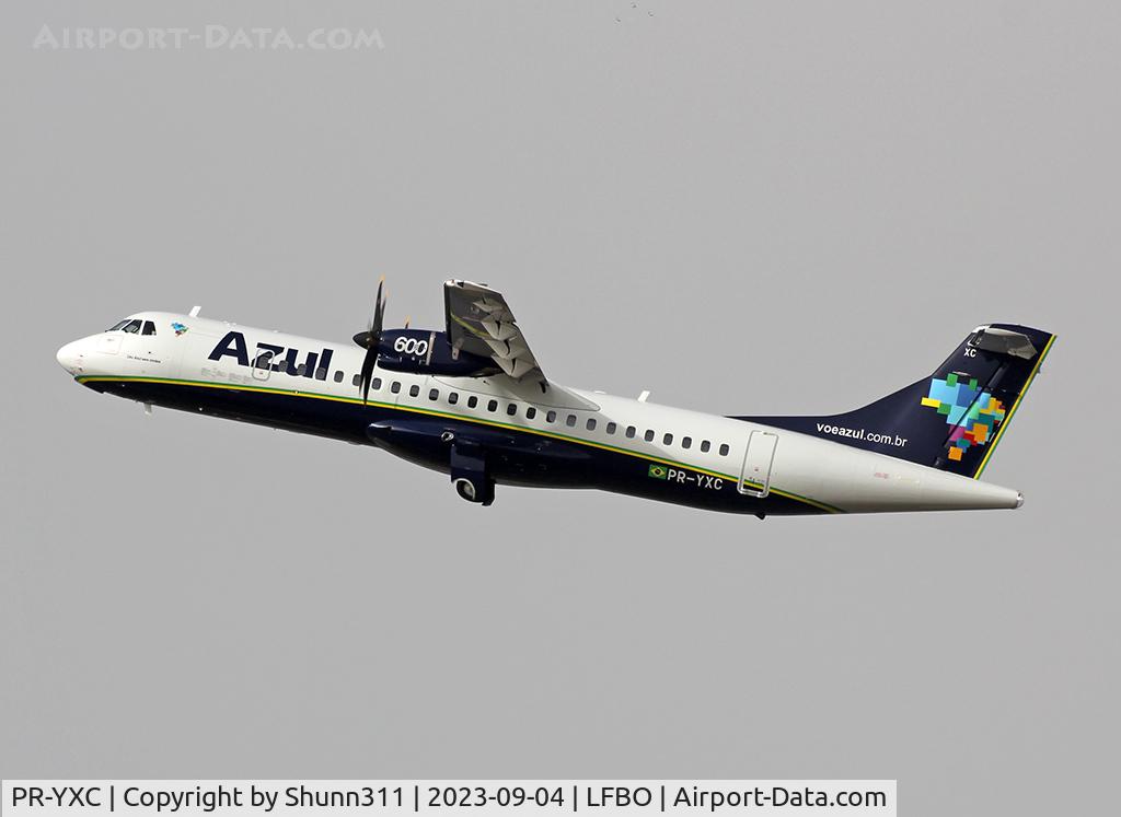PR-YXC, 2023 ATR 72-600 C/N 1667, Delivery day...