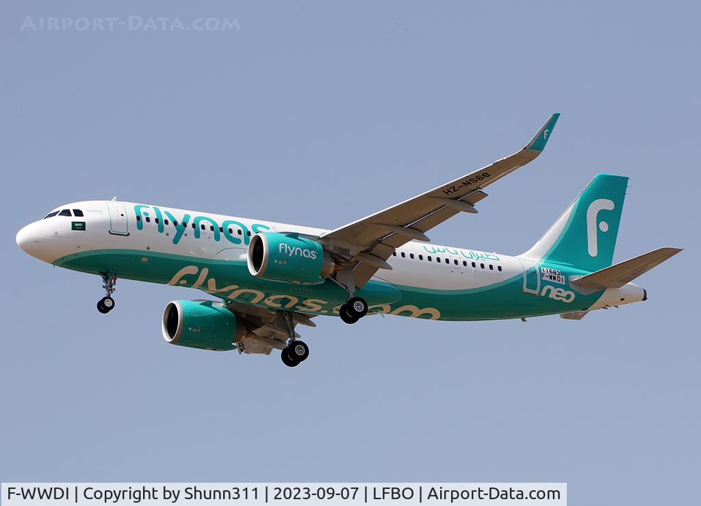 F-WWDI, 2023 Airbus A320-251N C/N 11683, C/n 11683 - To be HZ-NS68