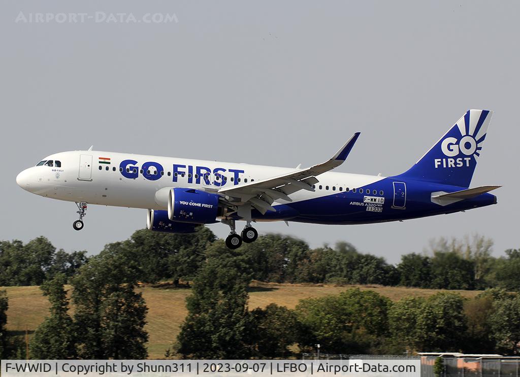 F-WWID, 2023 Airbus A320-271N C/N 11333, C/n 11333 - VT-WDG GoFirst ntu - To Anadolujet as TC-LUY