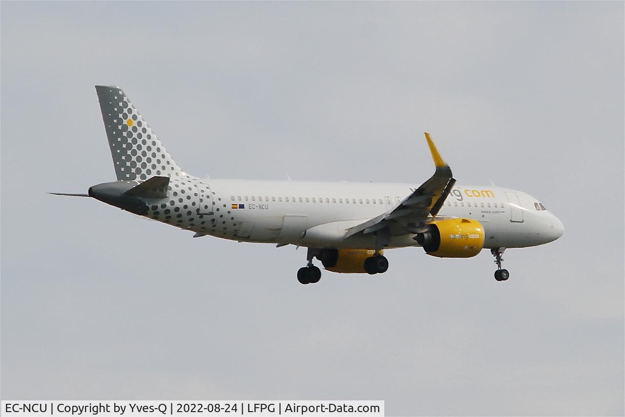 EC-NCU, 2019 Airbus A320-271N C/N 8885, Airbus A320-271N, On final rwy 09L, Roissy Charles De Gaulle airport (LFPG-CDG)