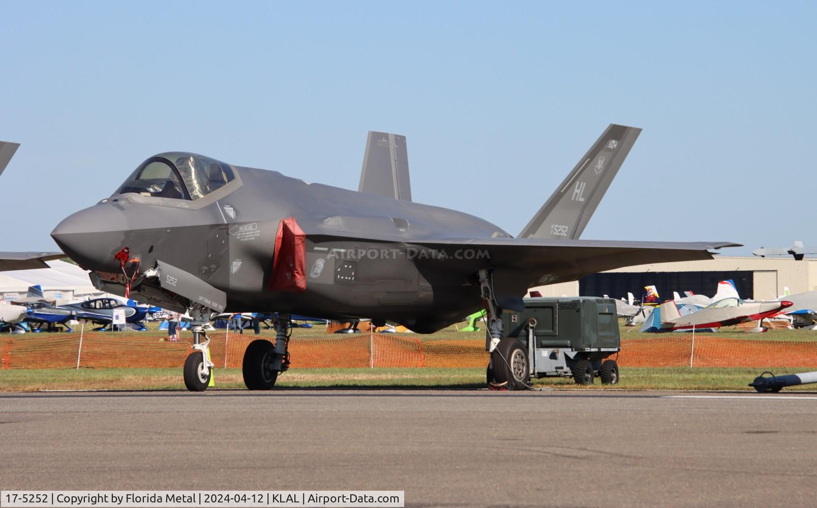 17-5252, 2017 Lockheed Martin F-35A Lightning II C/N AF-194, F-35A zx