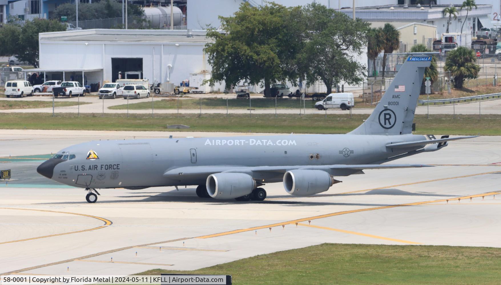 58-0001, 1958 Boeing KC-135R Stratotanker C/N 17746, USAF KC-135R zx
