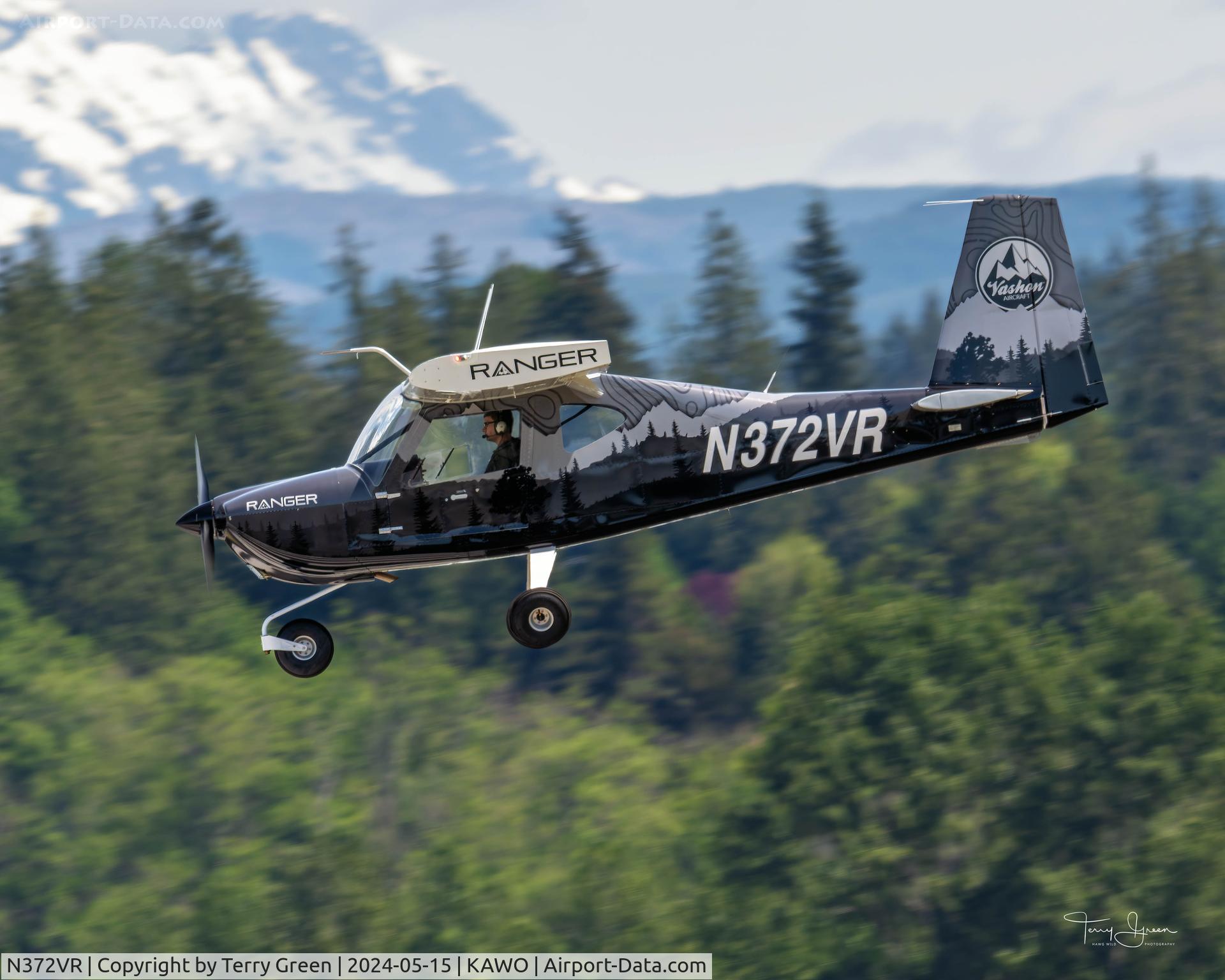 N372VR, 2024 CKD ENGRG LLC DBA VASHON ACFT RANGER R7 C/N 10227, KAWO