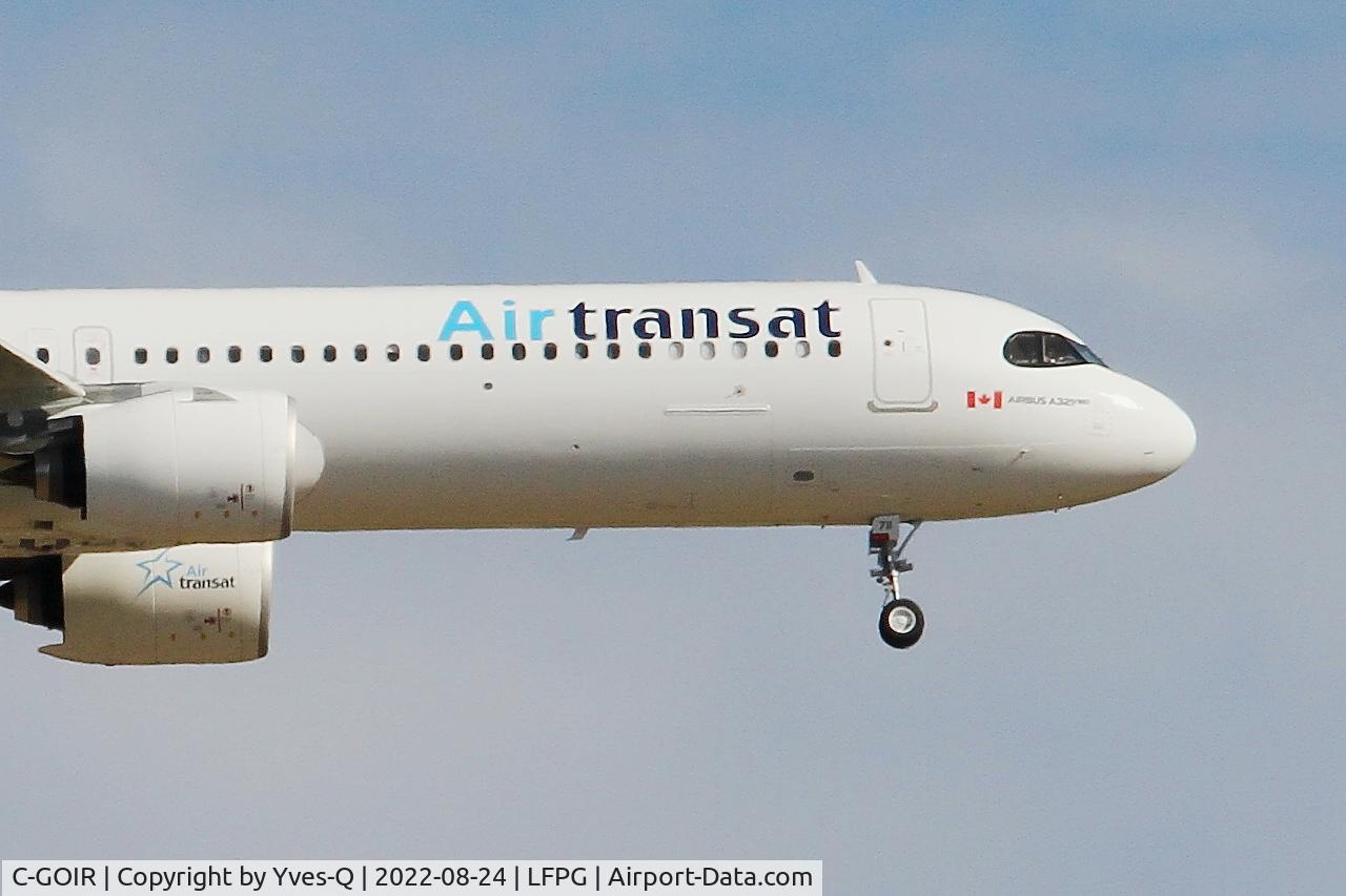C-GOIR, 2022 Airbus A321-271NX C/N 10866, Airbus 321-271NXLR, Short approach rwy 09L, Roissy Charles De Gaulle airport (LFPG-CDG)