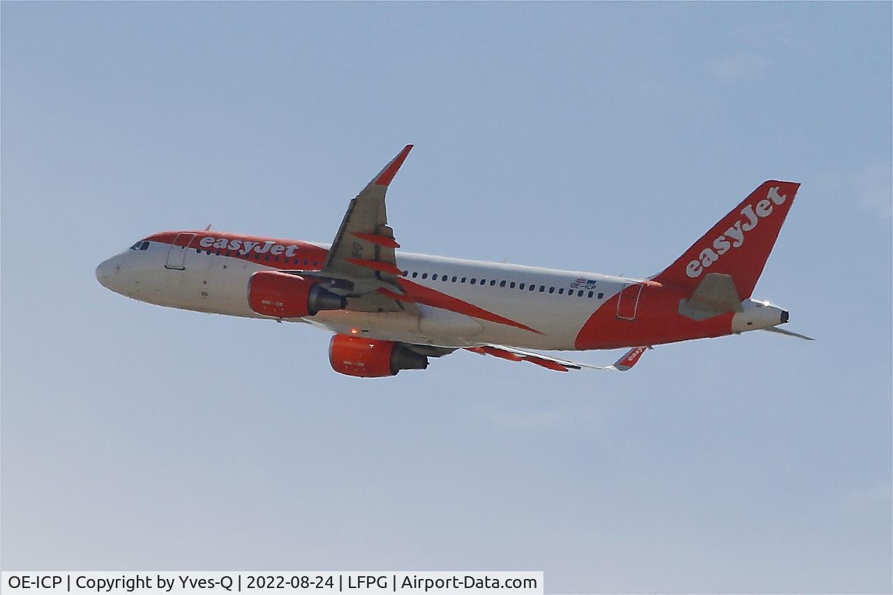 OE-ICP, 2015 Airbus A320-214 C/N 6605, Airbus A320-214, Climbing from rwy 08L, Roissy Charles De Gaulle airport (LFPG-CDG)