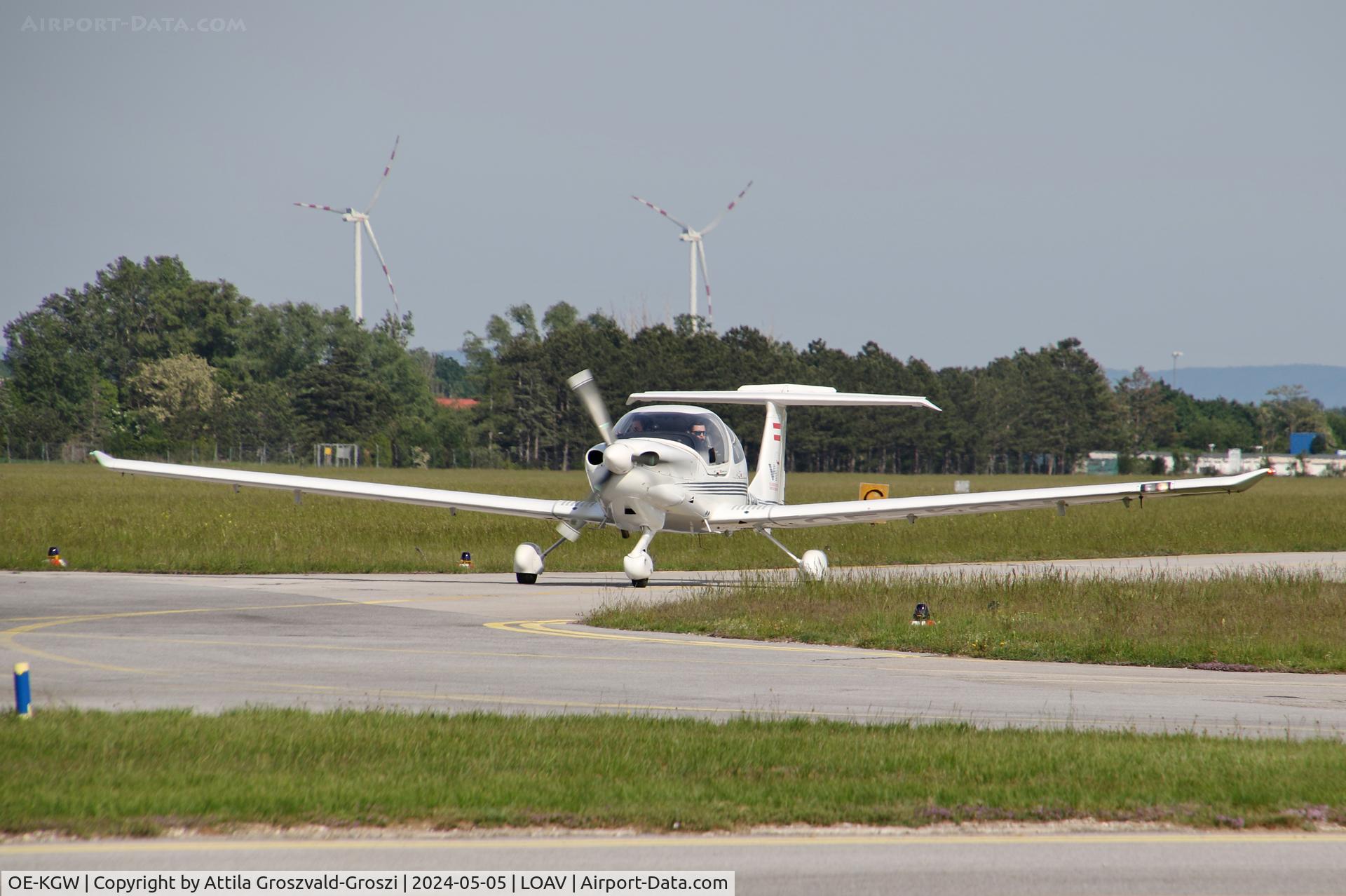 OE-KGW, 2003 Diamond DA-40D Diamond Star C/N D4.053, LOAV - Voslau Airport, Austria