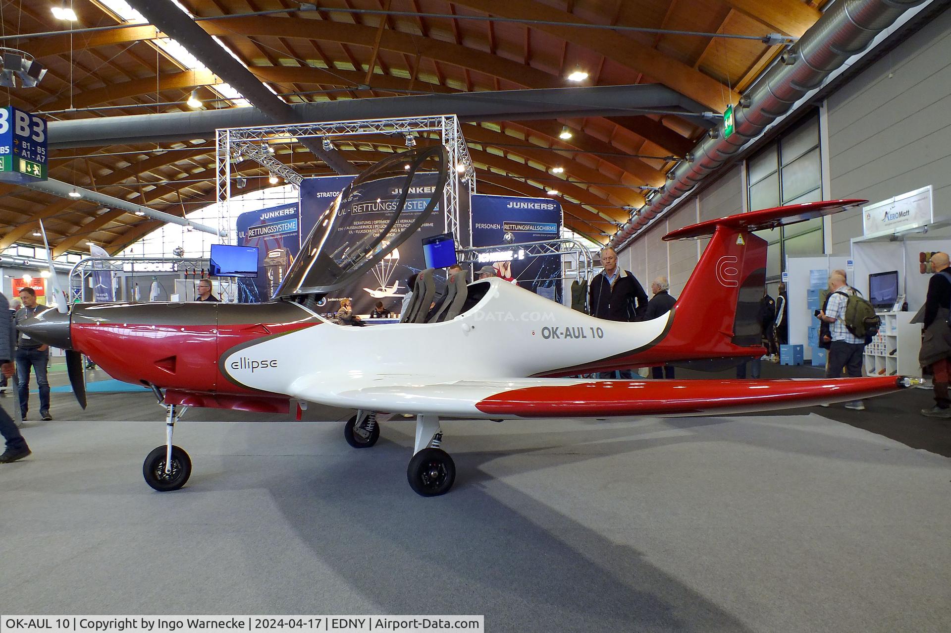 OK-AUL 10, A2 CZ Ellipse Spirit C/N not found_OK-AUL 10, A2 CZ Ellipse Spirit at the AERO 2024, Friedrichshafen