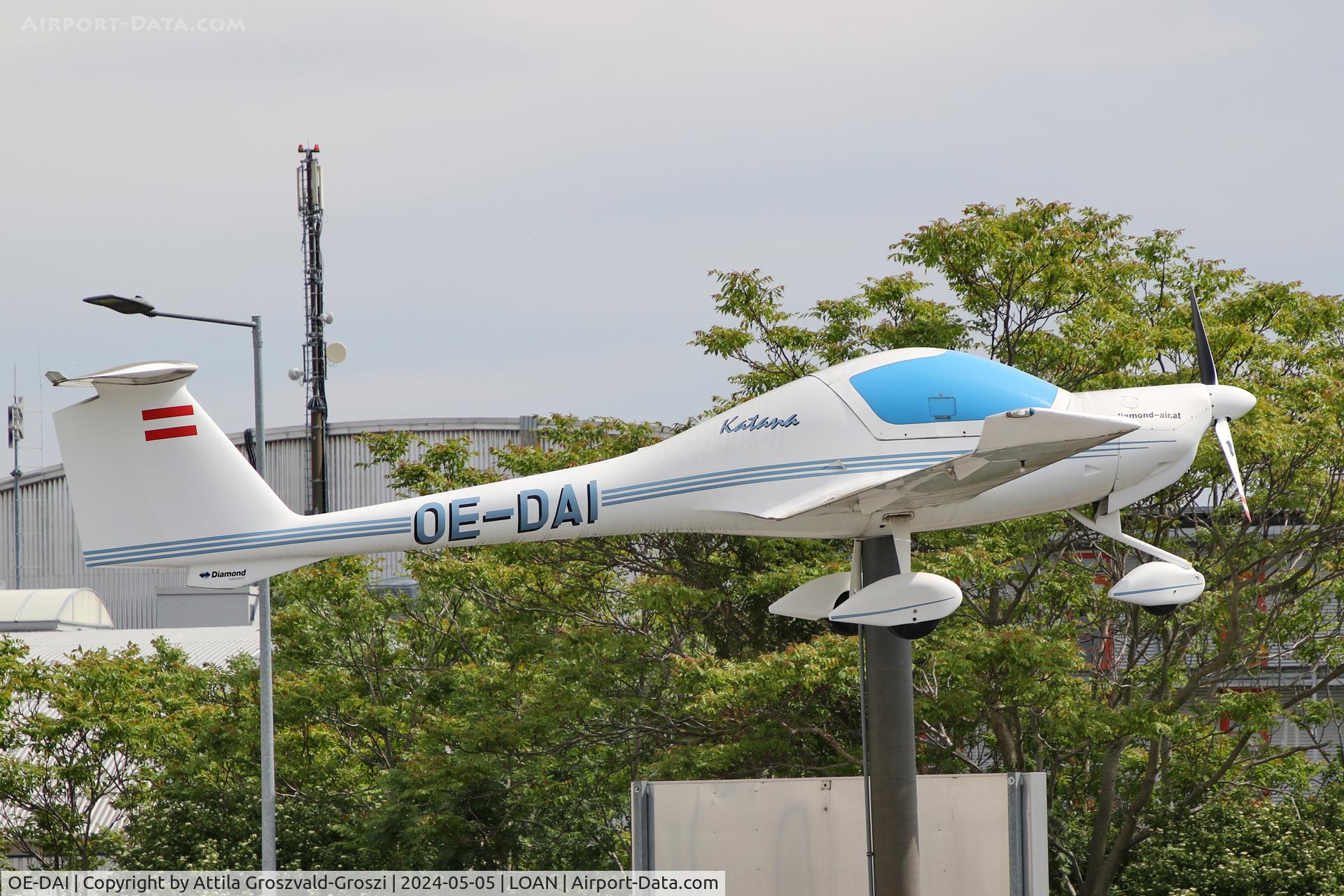 OE-DAI, Diamond DA-20-A1 Katana C/N 536, LOAN - WIENER NEUSTADT EAST AIRPORT, Austria