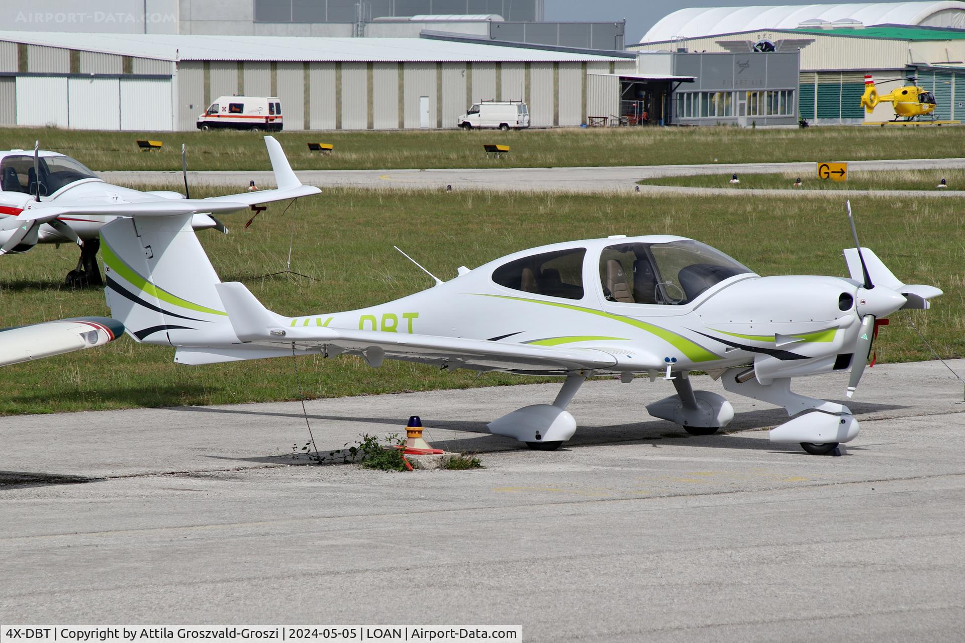 4X-DBT, 2023 Diamond DA-40 NG Diamond Star Diamond Star C/N 40.N627, LOAN - WIENER NEUSTADT EAST AIRPORT, Austria