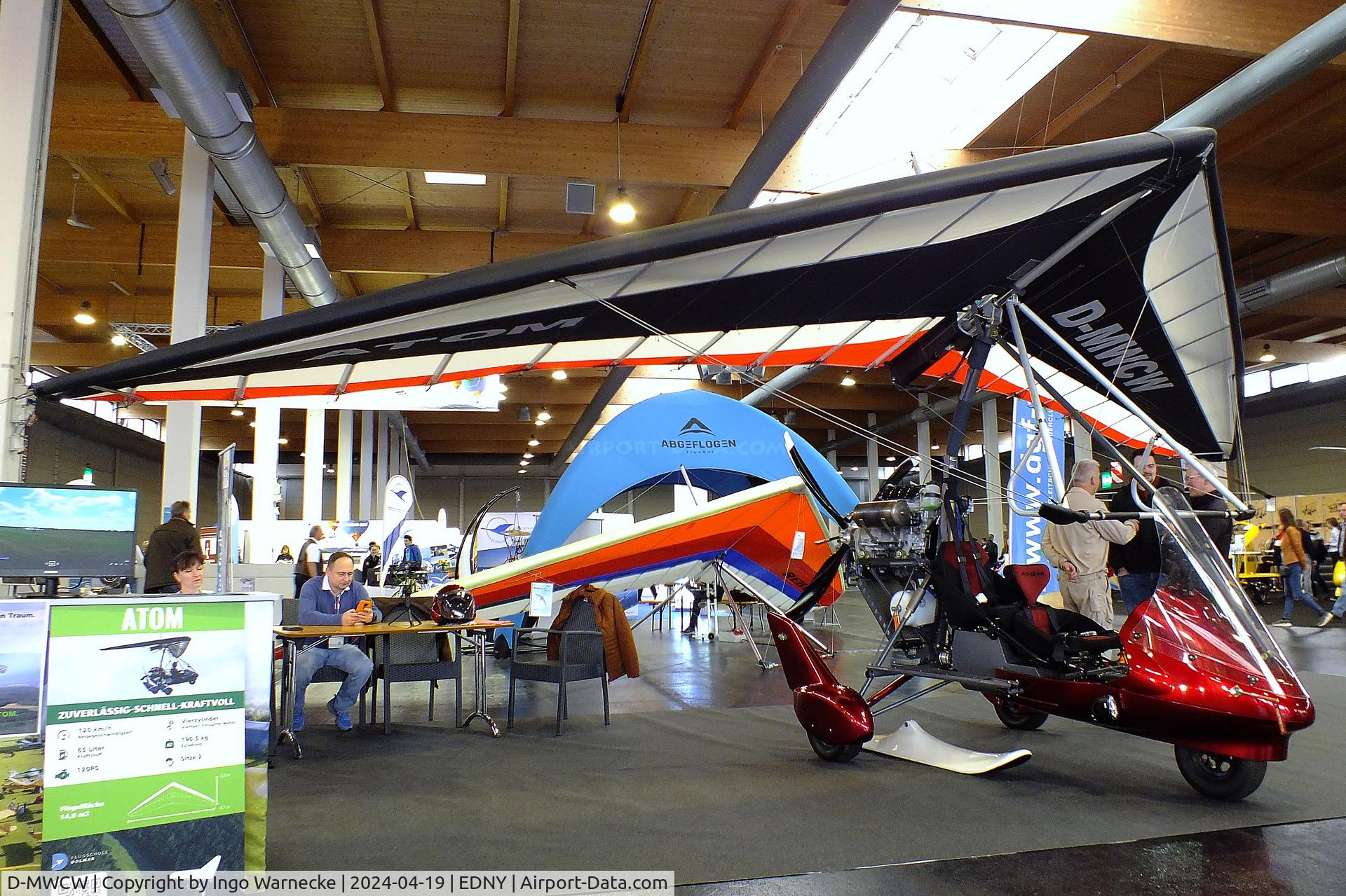 D-MWCW, Airusak Atom Ultralight C/N not found_D-MWCW, Airusak Atom Ultralight trike at the AERO 2024, Friedrichshafen
