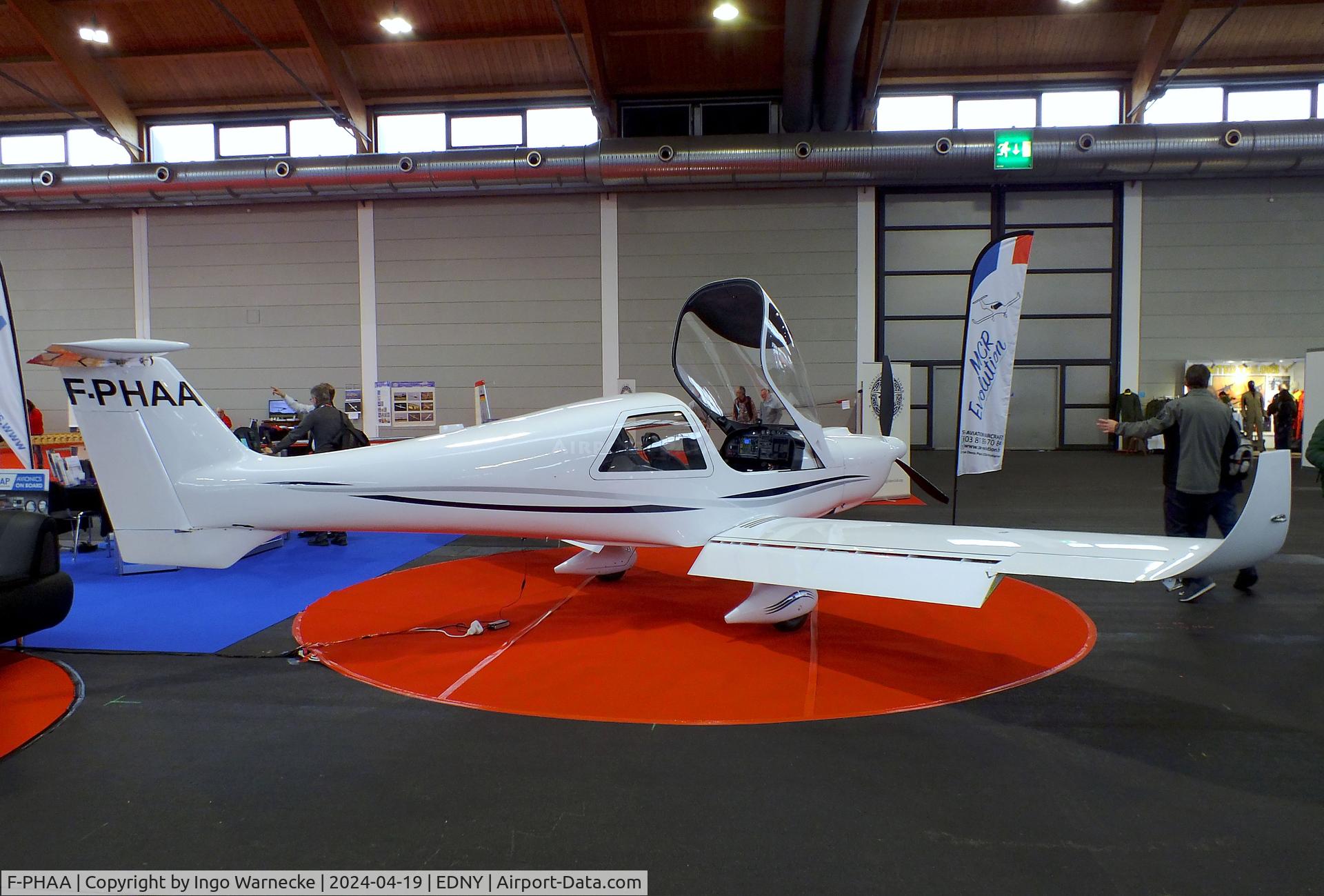 F-PHAA, Dyn'Aero MCR-4S 2002 Evolution C/N 182, Dyn'Aero MCR-4S 2002 Evolution at the AERO 2024, Friedrichshafen