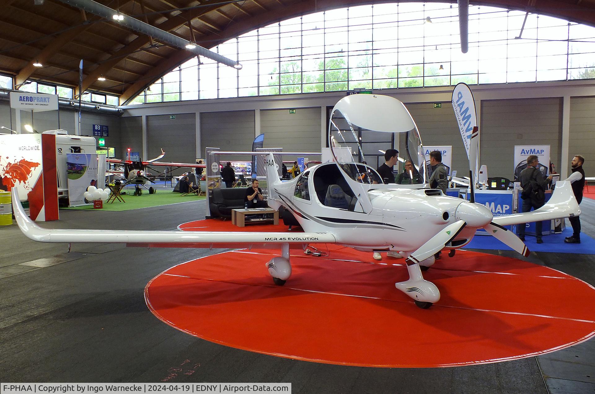 F-PHAA, Dyn'Aero MCR-4S 2002 Evolution C/N 182, Dyn'Aero MCR-4S 2002 Evolution at the AERO 2024, Friedrichshafen