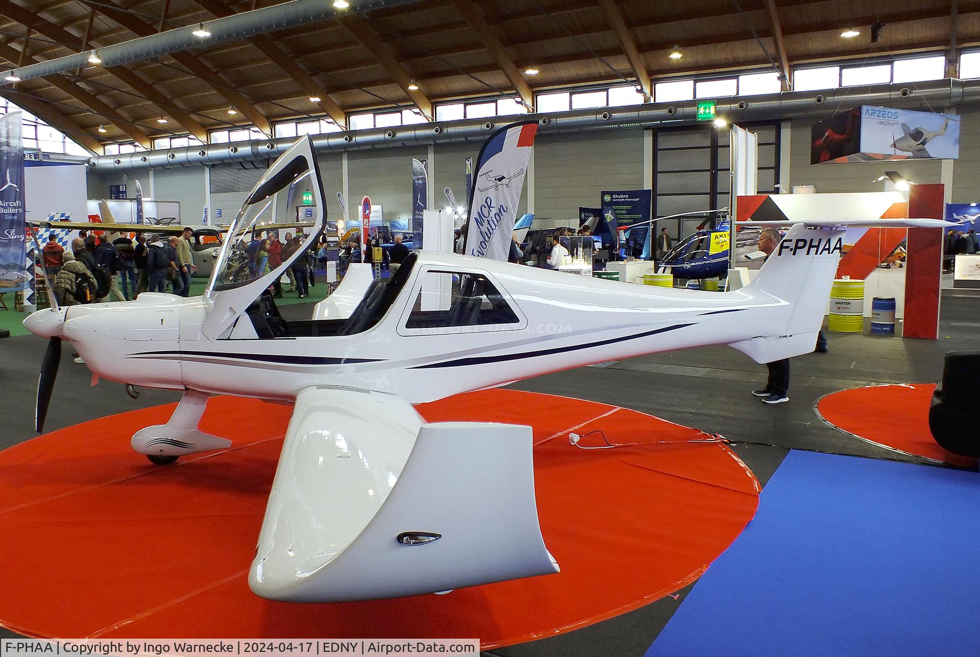 F-PHAA, Dyn'Aero MCR-4S 2002 Evolution C/N 182, Dyn'Aero MCR-4S 2002 Evolution at the AERO 2024, Friedrichshafen